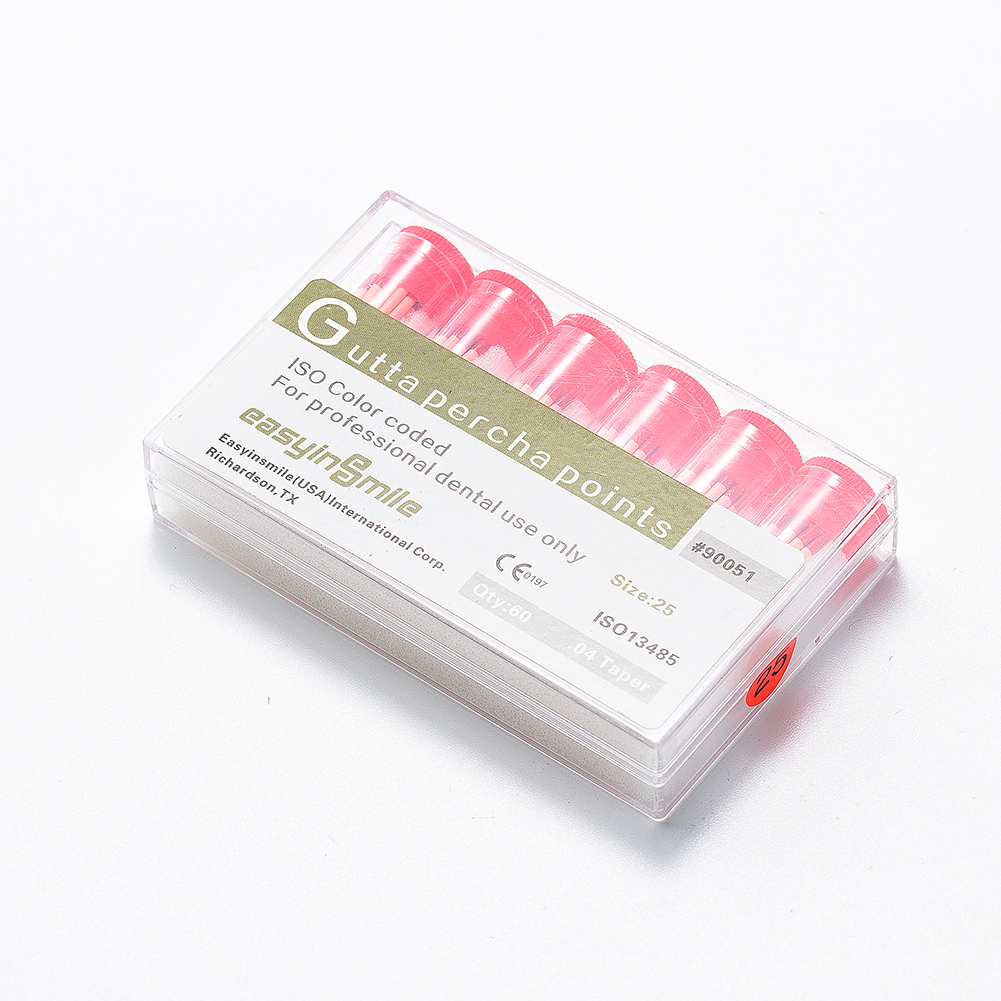 Best of 60pc / 120pc / box EASYINSMILE Dental Root Canal Gutta Percha Paper Point Endodontic Treatment .02 / .04 / .06 Taper Mix For F1 F2 F3 Reviews & Tips - Image 2