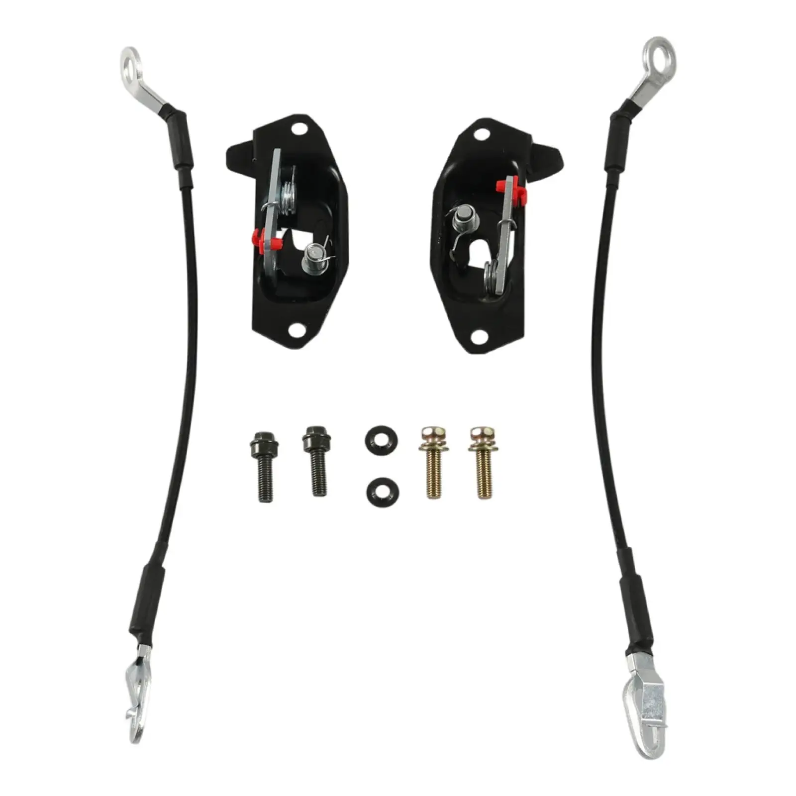  Tailgate  Locks Set, Repair Kit Pair Tailgate Pull Cords,  for  Pickup Truck 19992007