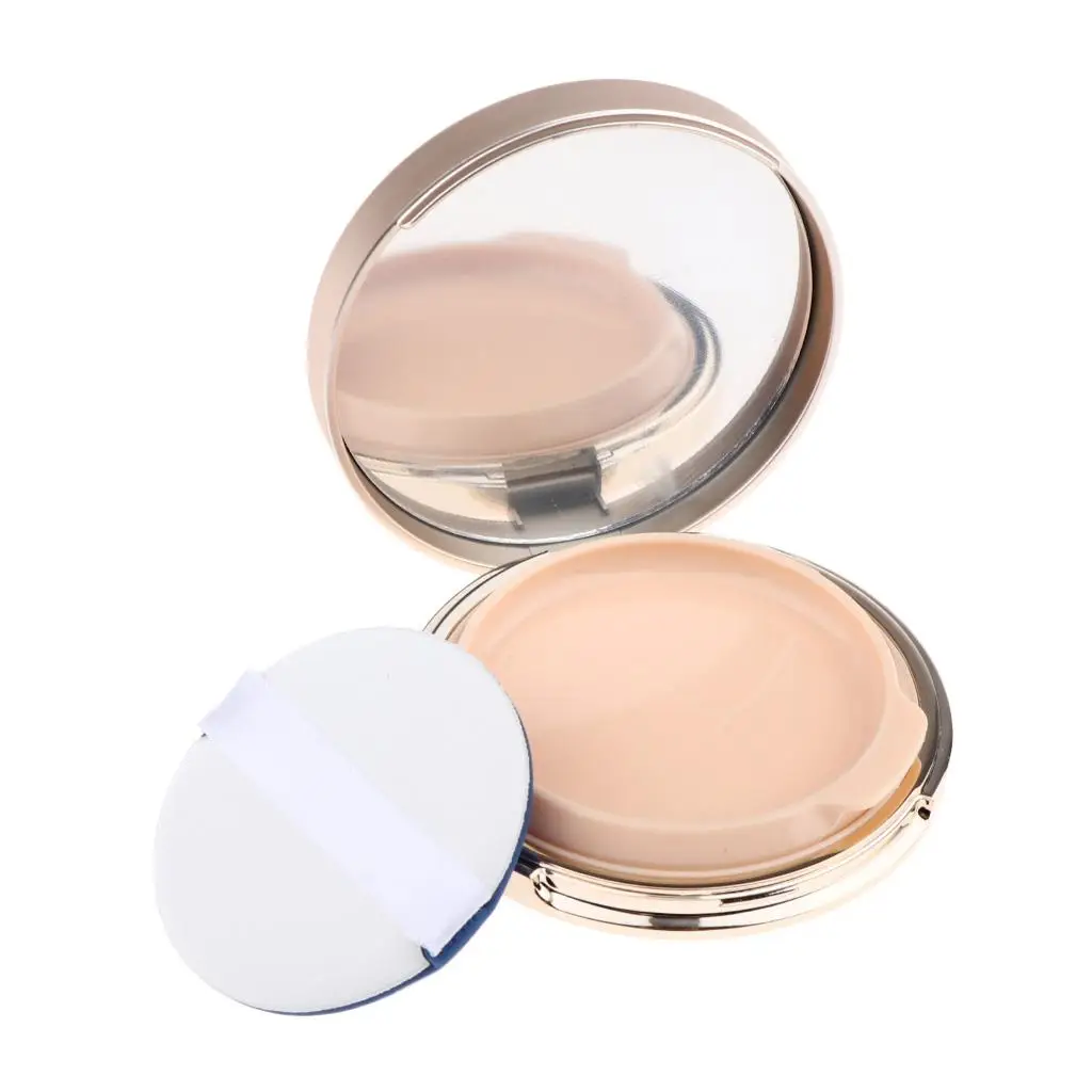 Empty Air Cushion BB Cream Foundation Empty Container & Vanity Mirror