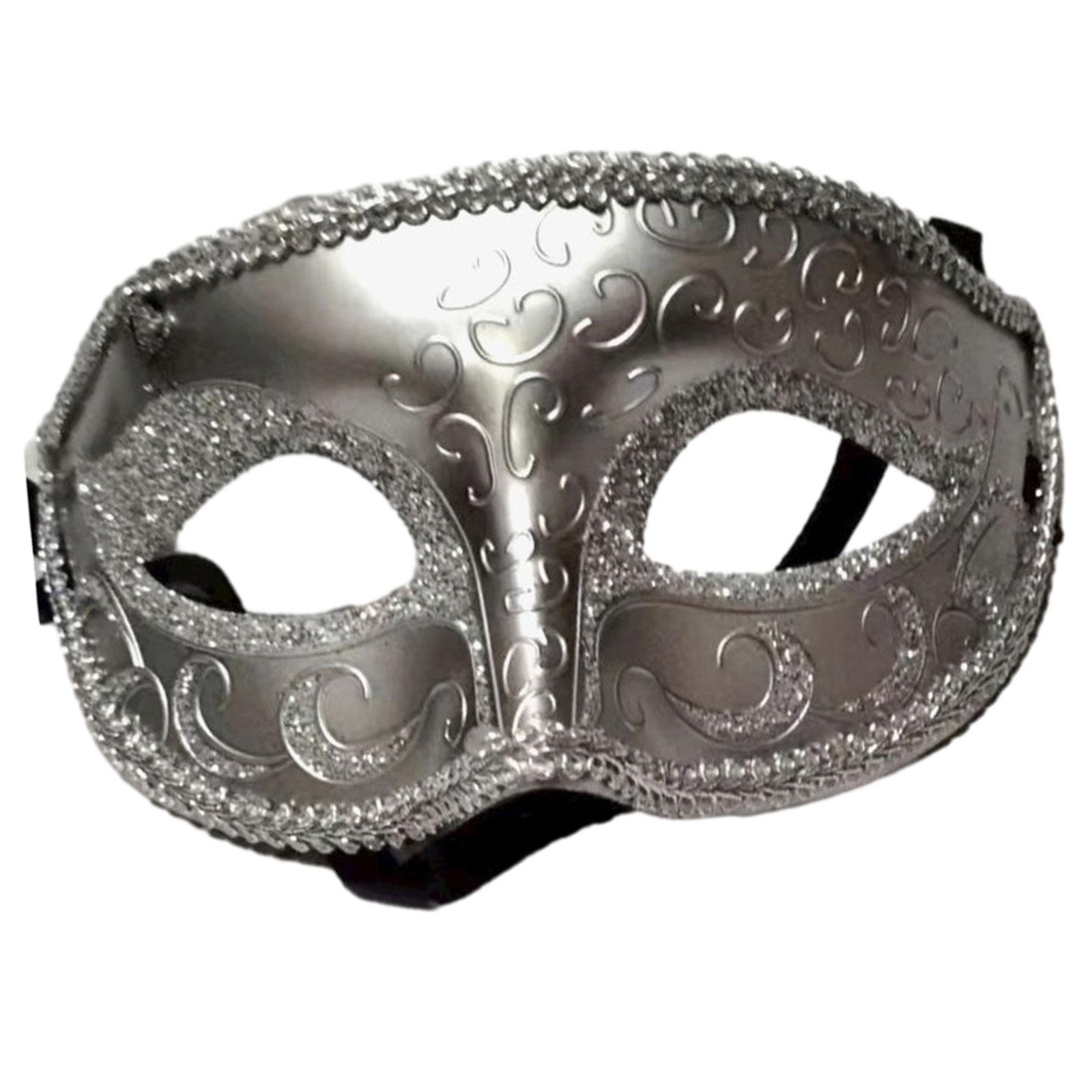 Masquerade Mask Costume Accessories for Fancy Dress Carnival Night Club