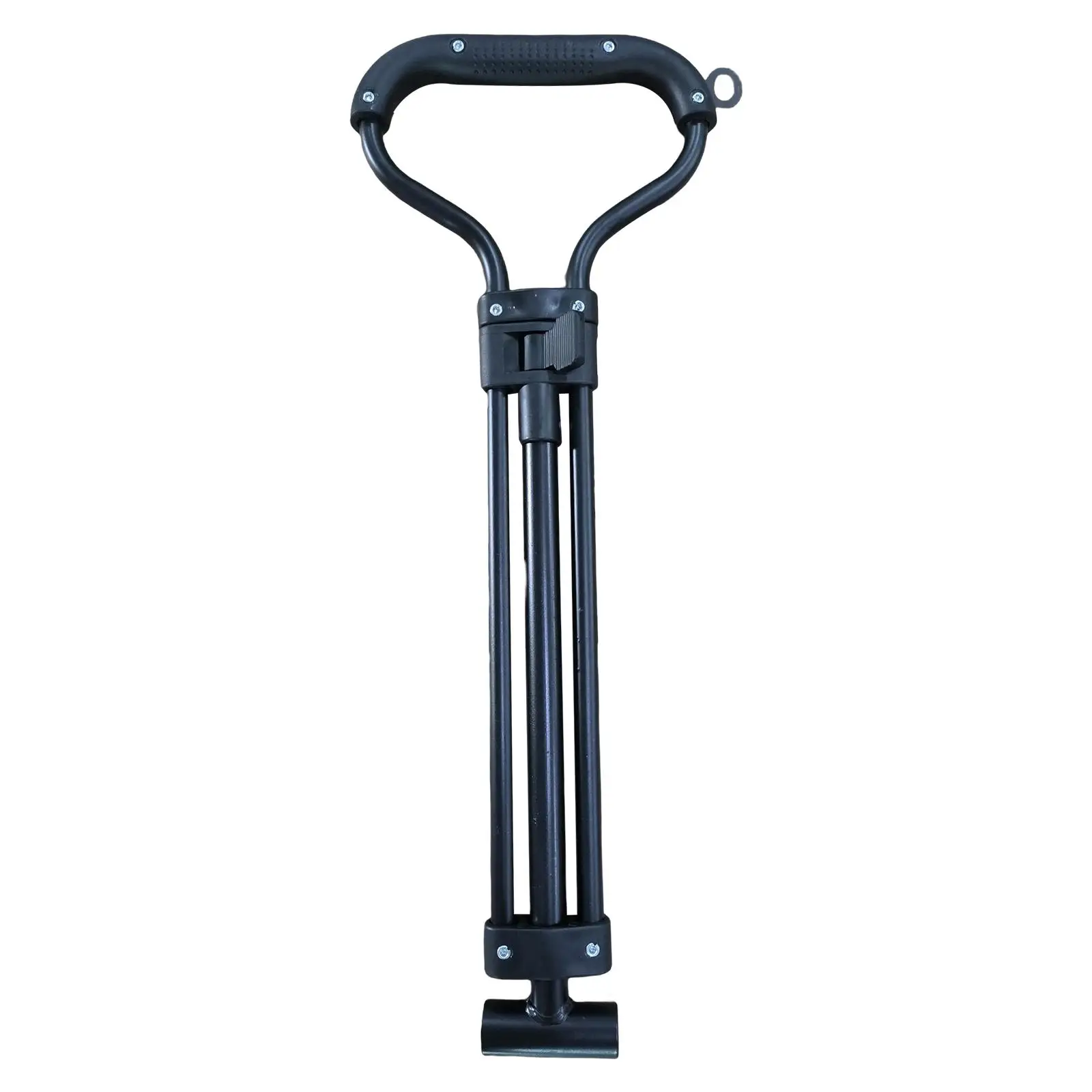 Pull Handle Accessories for Collapsible Picnic Camping Cart Black Garden