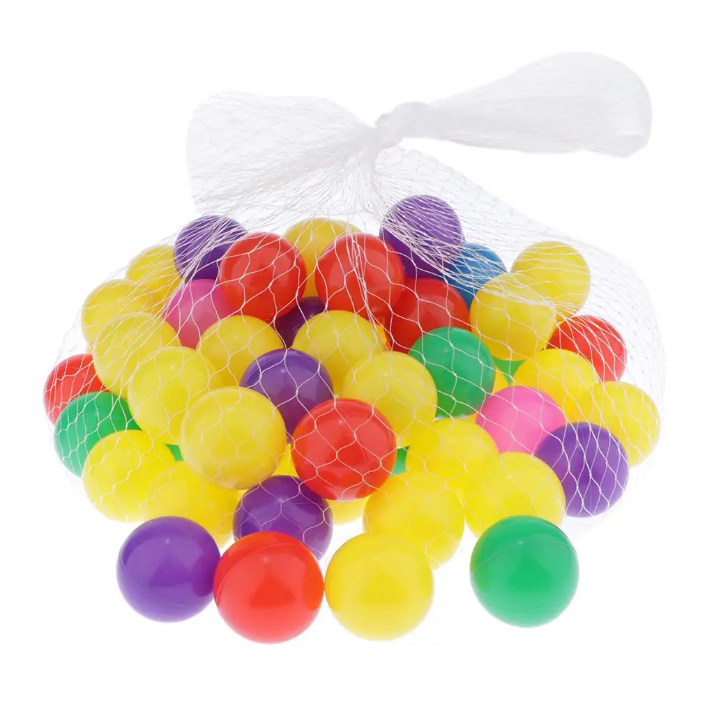 100Pc Ocean Ball Comfortable Grip Thickened And Integrated Outdoors Kid Toys