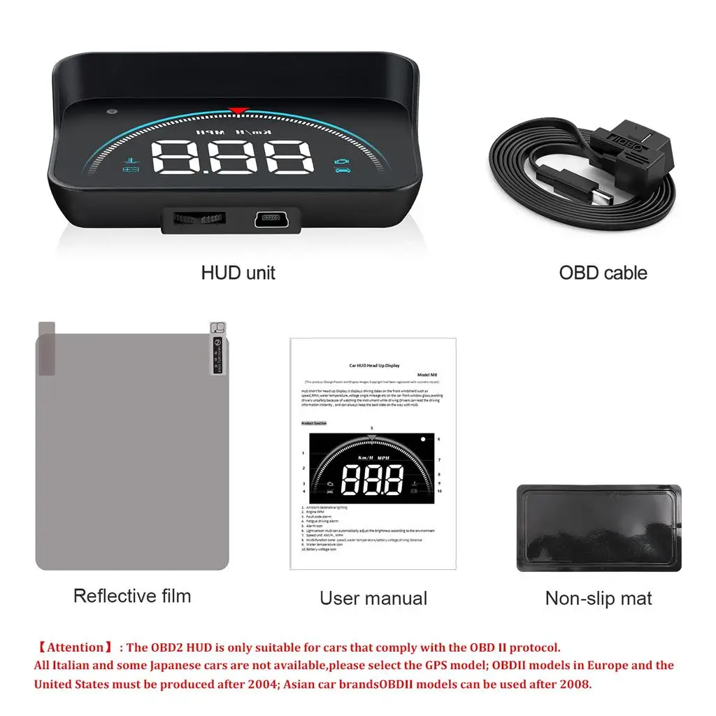  M8  Display Overspeed/KM Tired Warning Alarm