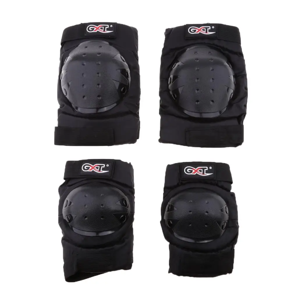 Motorcycle Motocross Bike Knee Elbow Pads Protector Guard Protective Gear