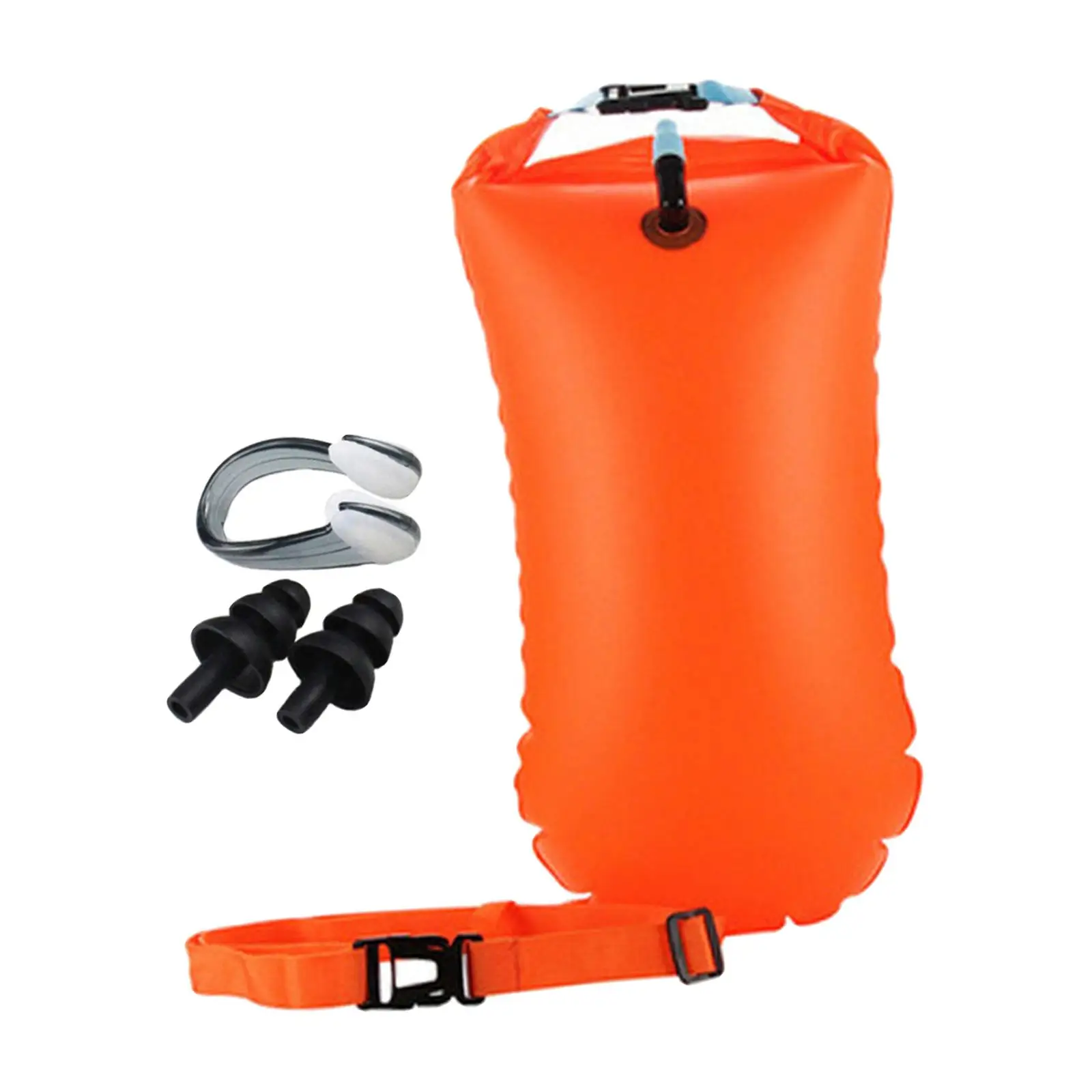 Swimming Dry Bag Safe Swim Buoy  Sack Storage Backpack 20L for Surfing