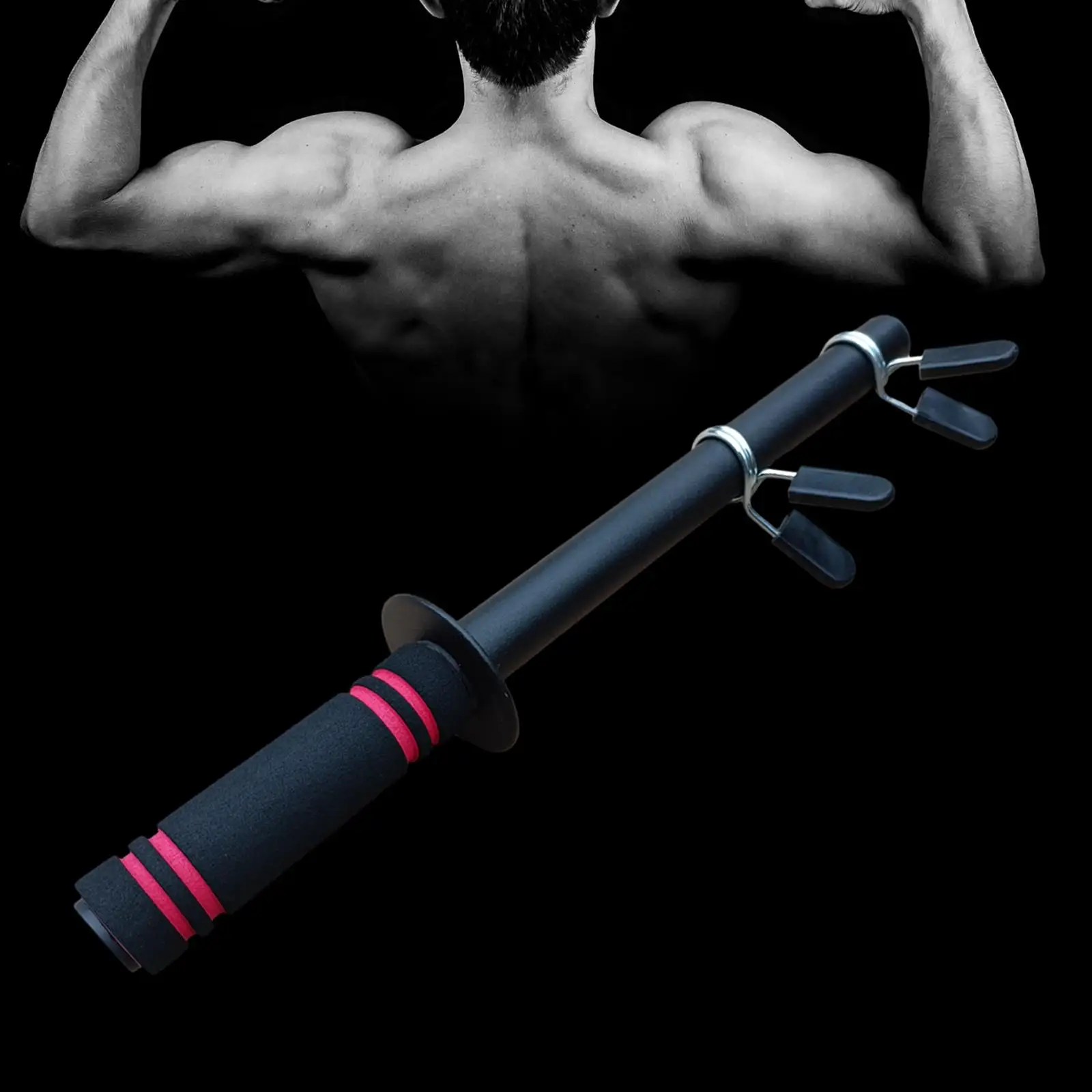 Dumbbell Handle Strength Training Forearm Trainer Loadable Forearm Strengthener Workout Home Gym Wrist Fitness Equipment
