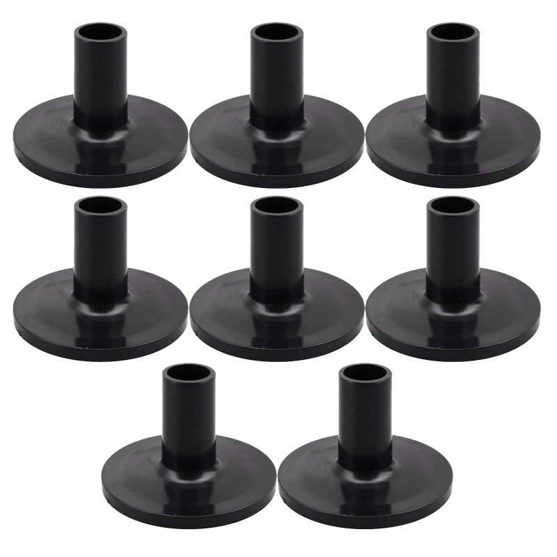 Description Picture 2 of item8pcs Cymbal Sleeves Set With Flange Base For Drum Stand Instruments Practical