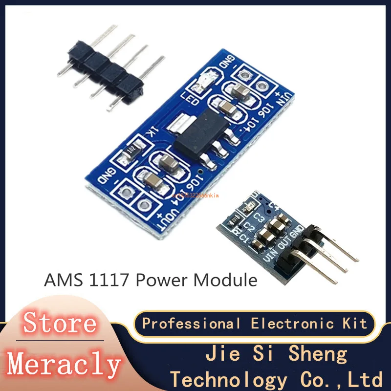 5PCS 3.3V Power Supply Module Ams1117-3.3 Ams1117-3.3V Develope Ic Diy New 