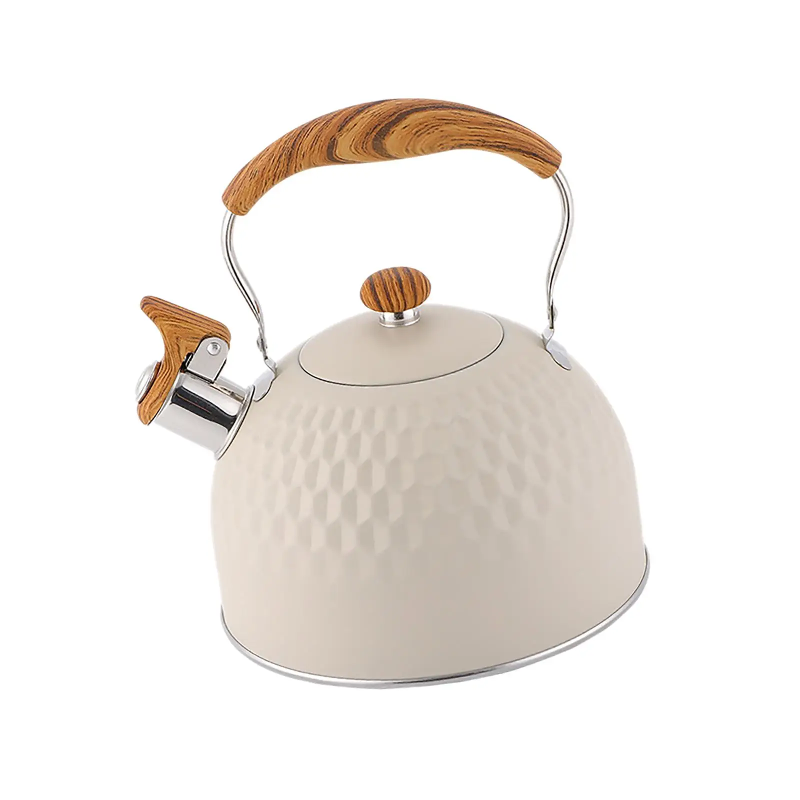 2500ml Whistle Kettle Teapot Water Boiling Kettle for Making Coffee Induction Cooker Household