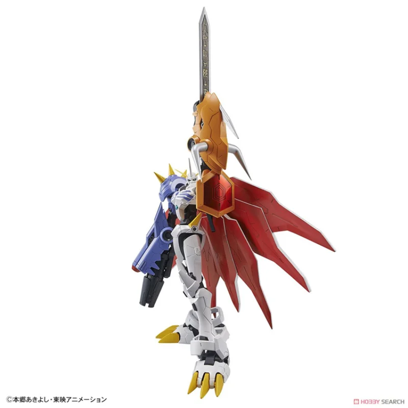 Bandai Original Genuine Figure-rise Standard Anime Digimon Adventure Royal Knights Omegamon Assembly Model Action Figures Toys