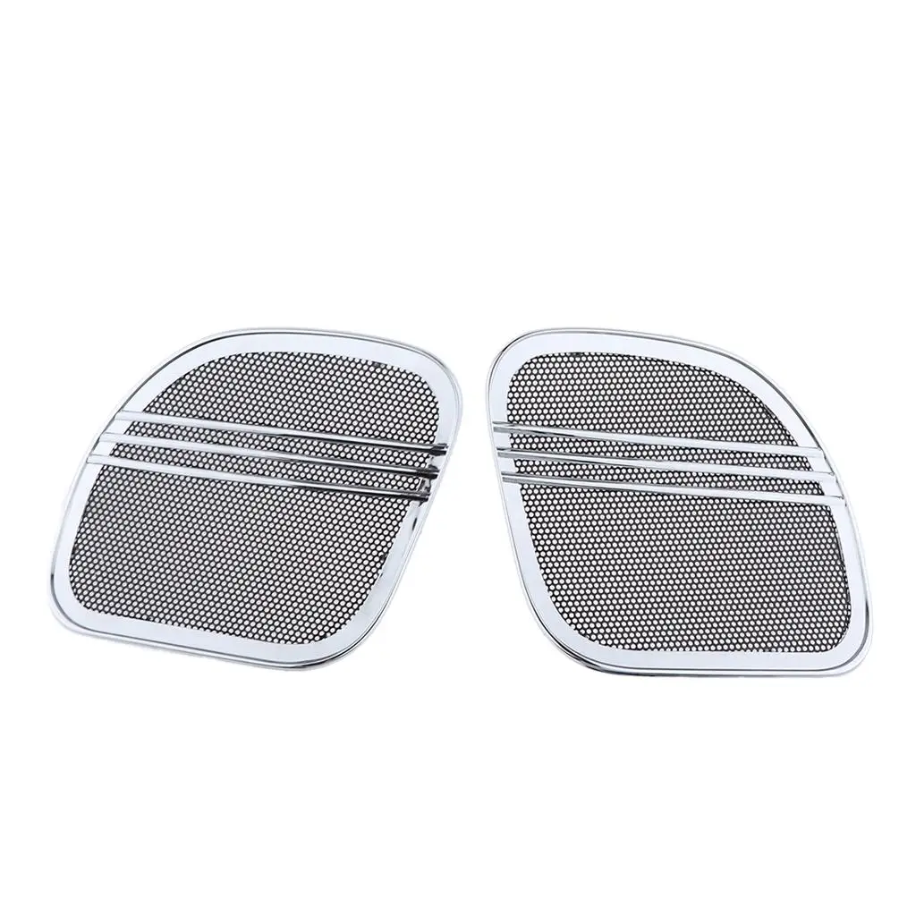 SILVER REPLACEMENT SPEAKER GRILLS FOR 2015-2017   GRILL