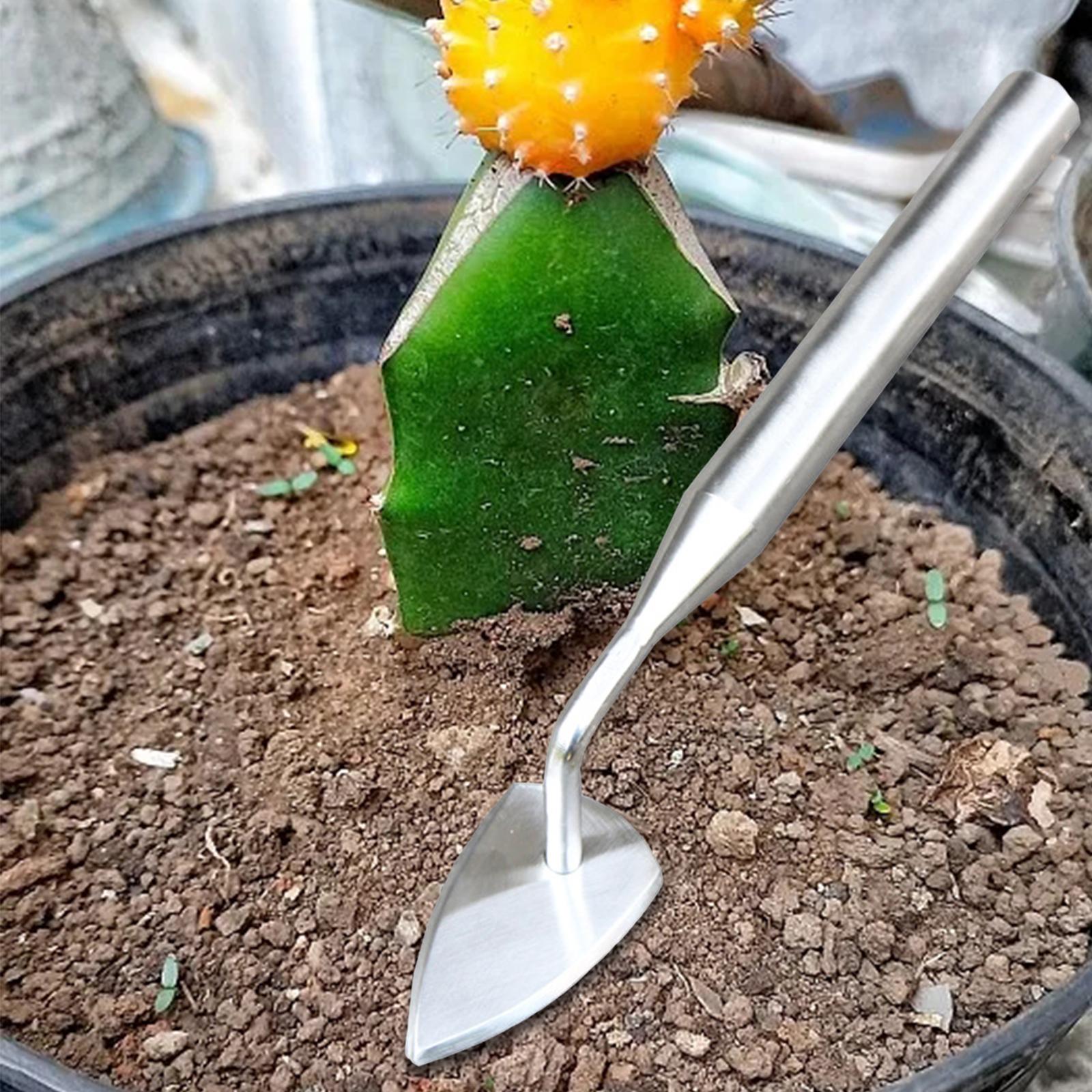 Garden Trowel Succulent Planting Tool with Handle Flower Shovel Hand Shovel for Digging Planting Gardening Weeding Flower Pot