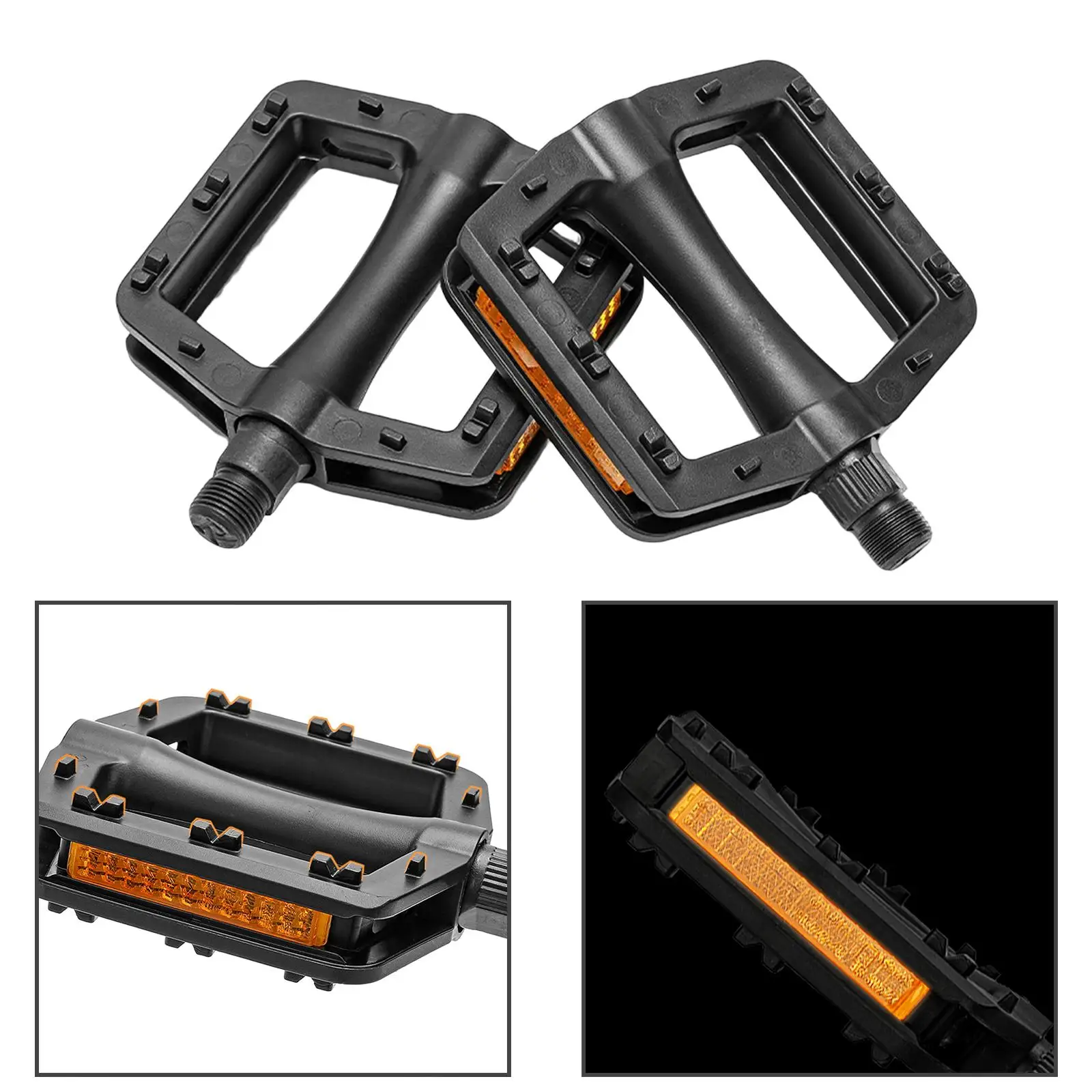 2x Ultralight Bike Pedals Cycling Accessories Non Slip for Folding Bike