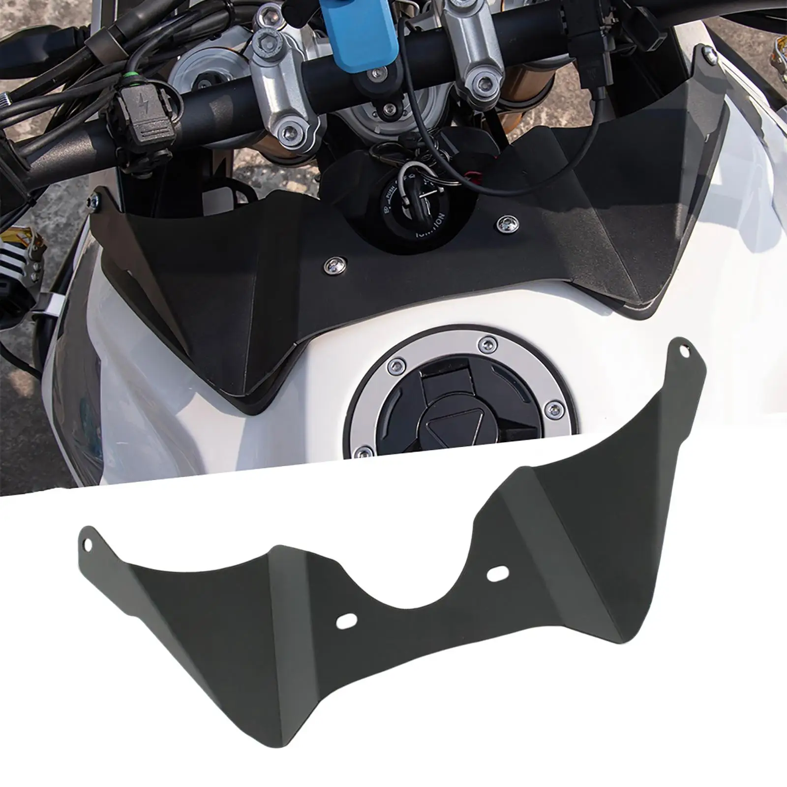 Motorcycle , Accessories Aluminum Alloy Improve  Wind Deflector  Deflector  900  2020
