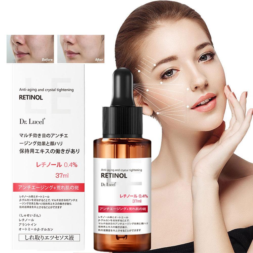 Best of 37ml Dr.Lucel Retinol Face Serum Moisturizing Whitening Firming Fade Fine Lines Anti-wrinkle Anti-aging Deep Care Essence Reviews & Tips