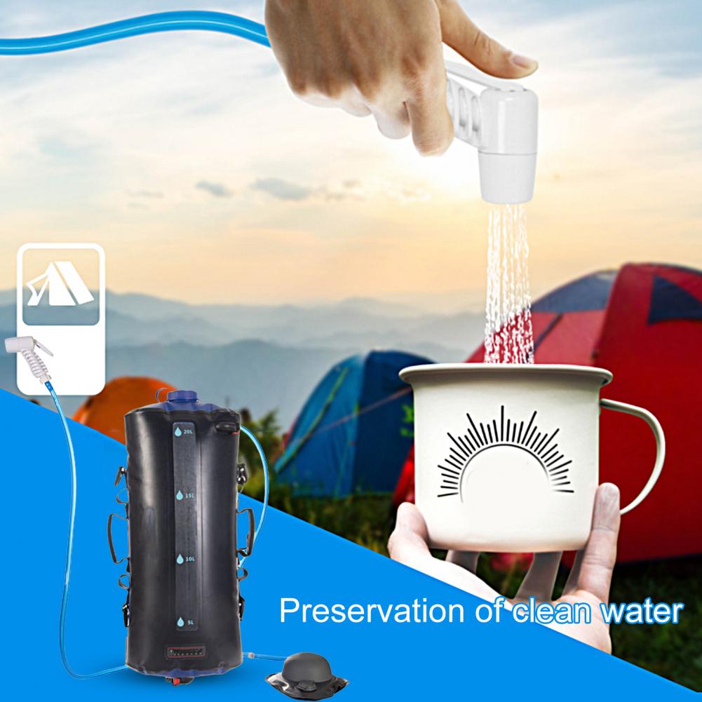 ao ar livre, Camping, Viagem, Caminhadas Hand Water Bags, Bathe Shower, 20l