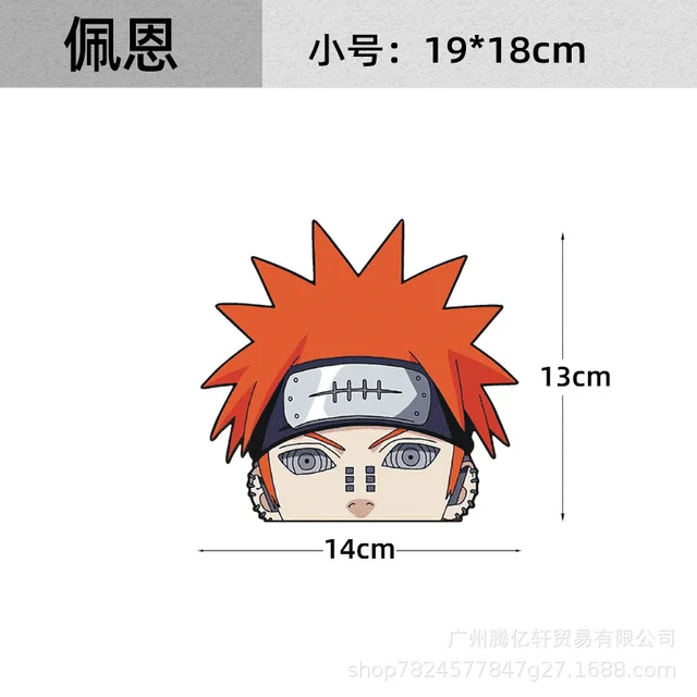 Naruto Sasuke Stickers Car, Japan Anime Naruto Sticker