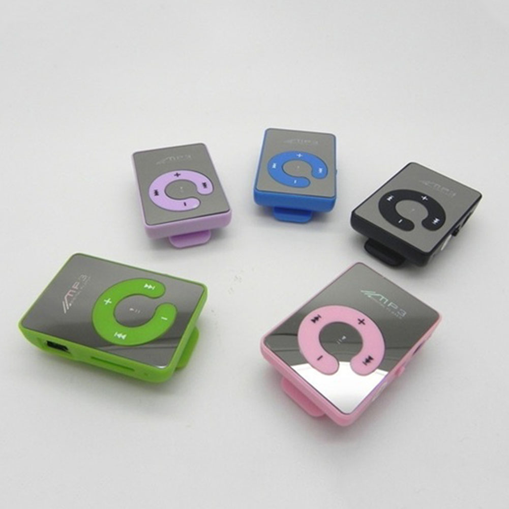 Title 12, MP3 Player C Button Music Portable Mirror Sport...