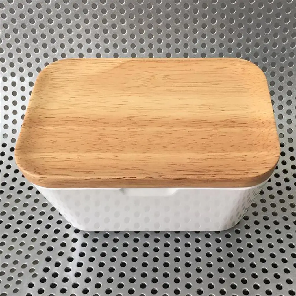 Cheese Container Organizer Crisper Storage Box for Kitchen Refrigerator