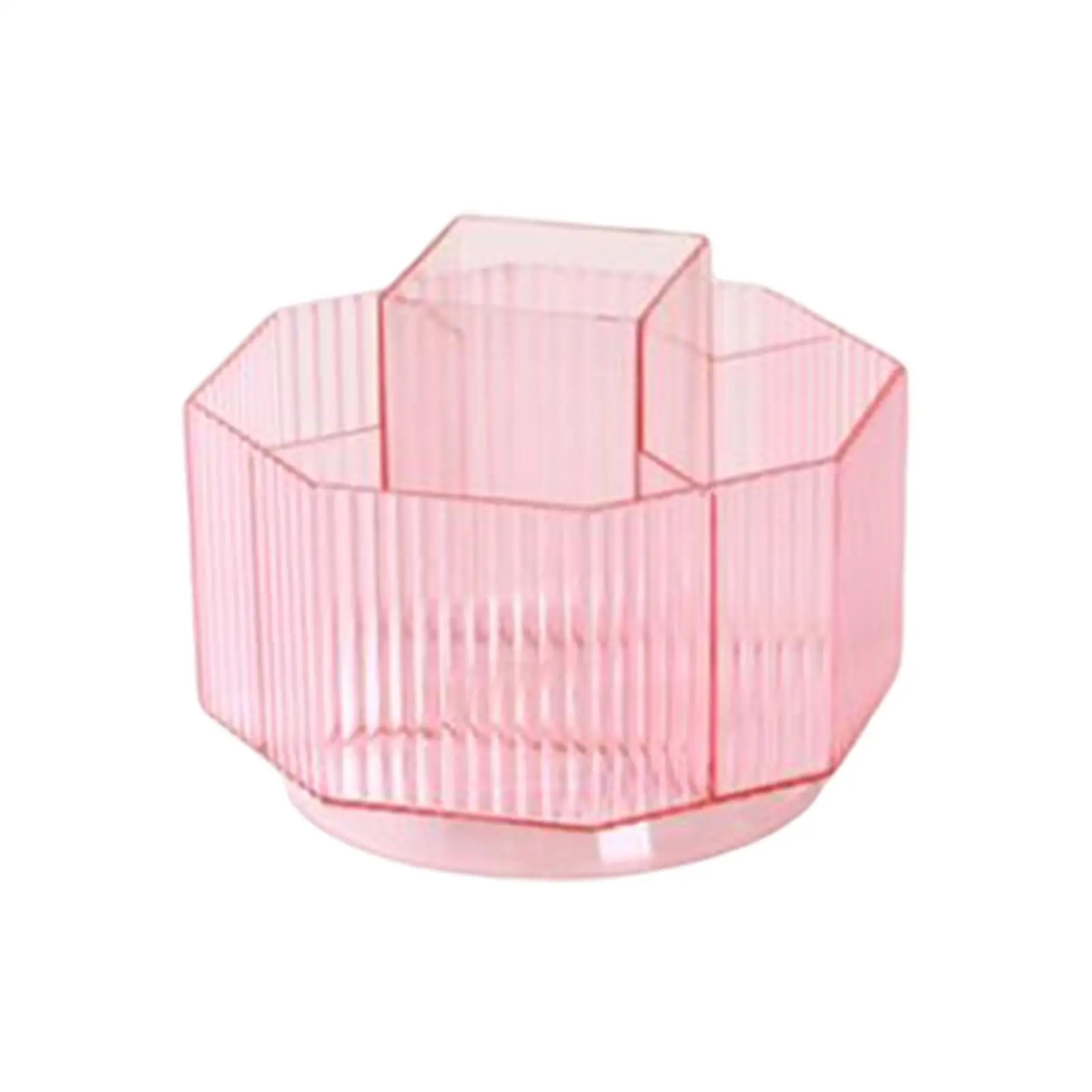 360 Degree Rotation Cosmetics Brushes Storage Box Organizer for Lipstick and Tall