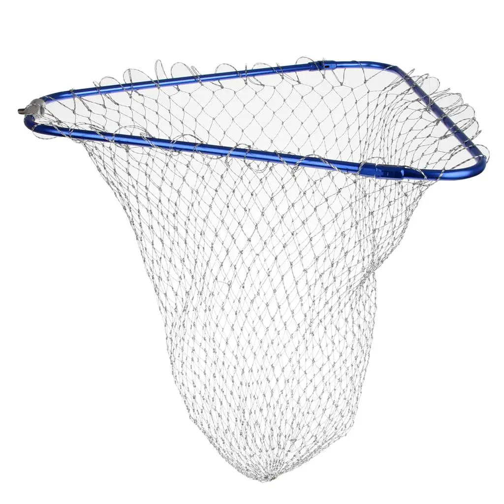 Foldable Aluminium Alloy Triangle Frame Hoop for Fly Landing Net Trout 0mm Outer Diameter