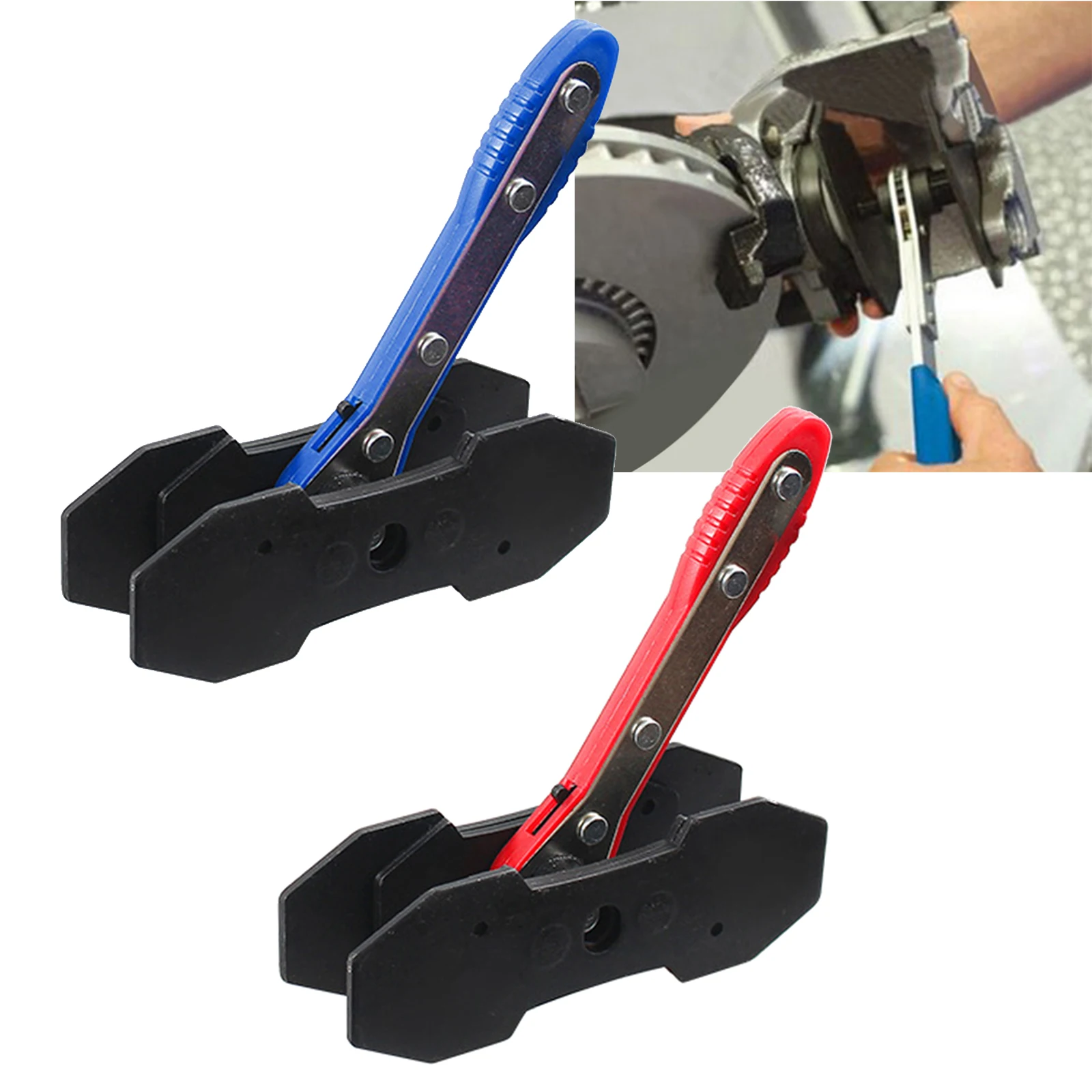Brake Caliper Press Tool 360 Degree Rotation Caliper Piston Spreader Hand Tool