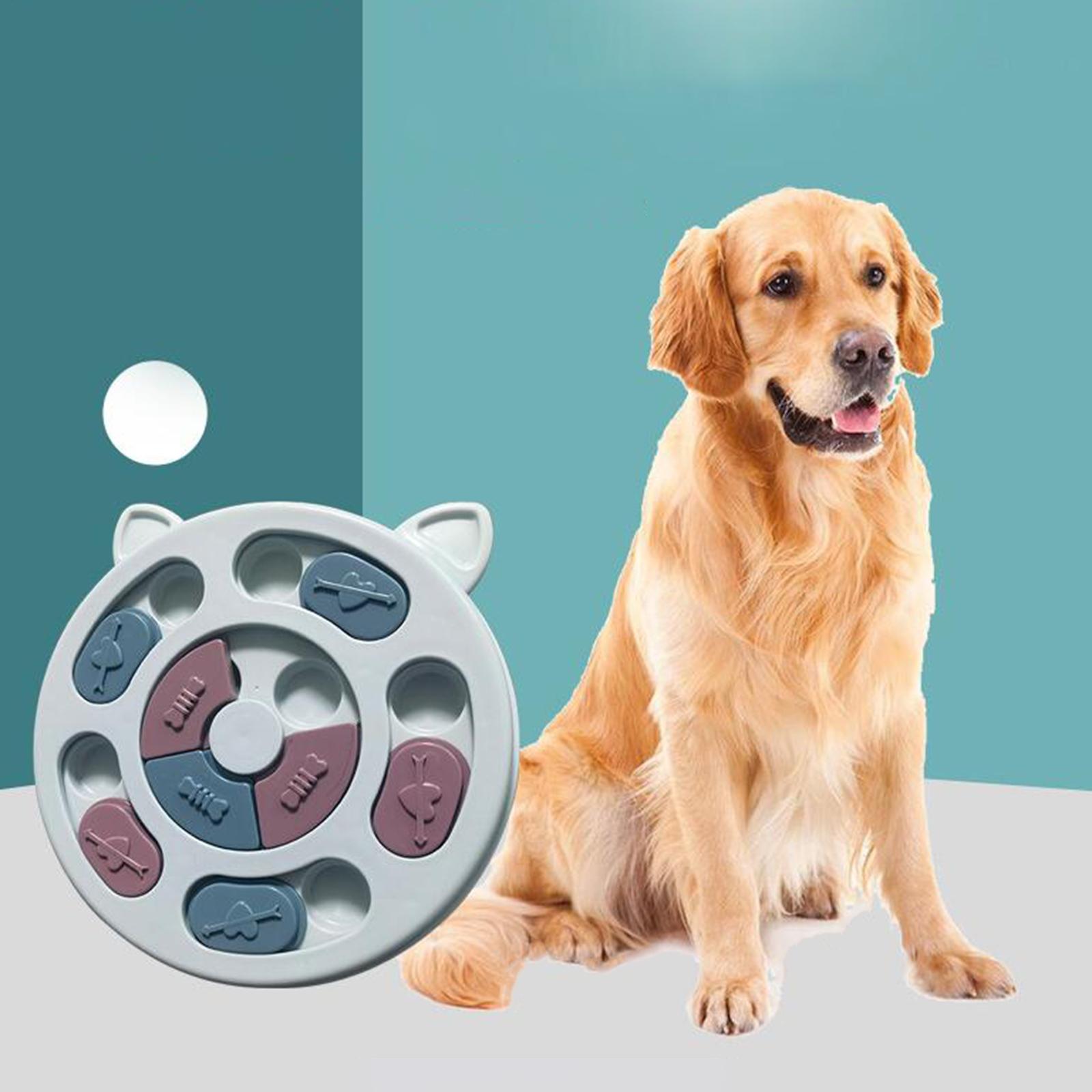 Pet Interactive Dog Food Puzzle Toy Treat Dogs Cat Slow Feeder Pet Training Feeder Interactive Toys Feeding Supplies