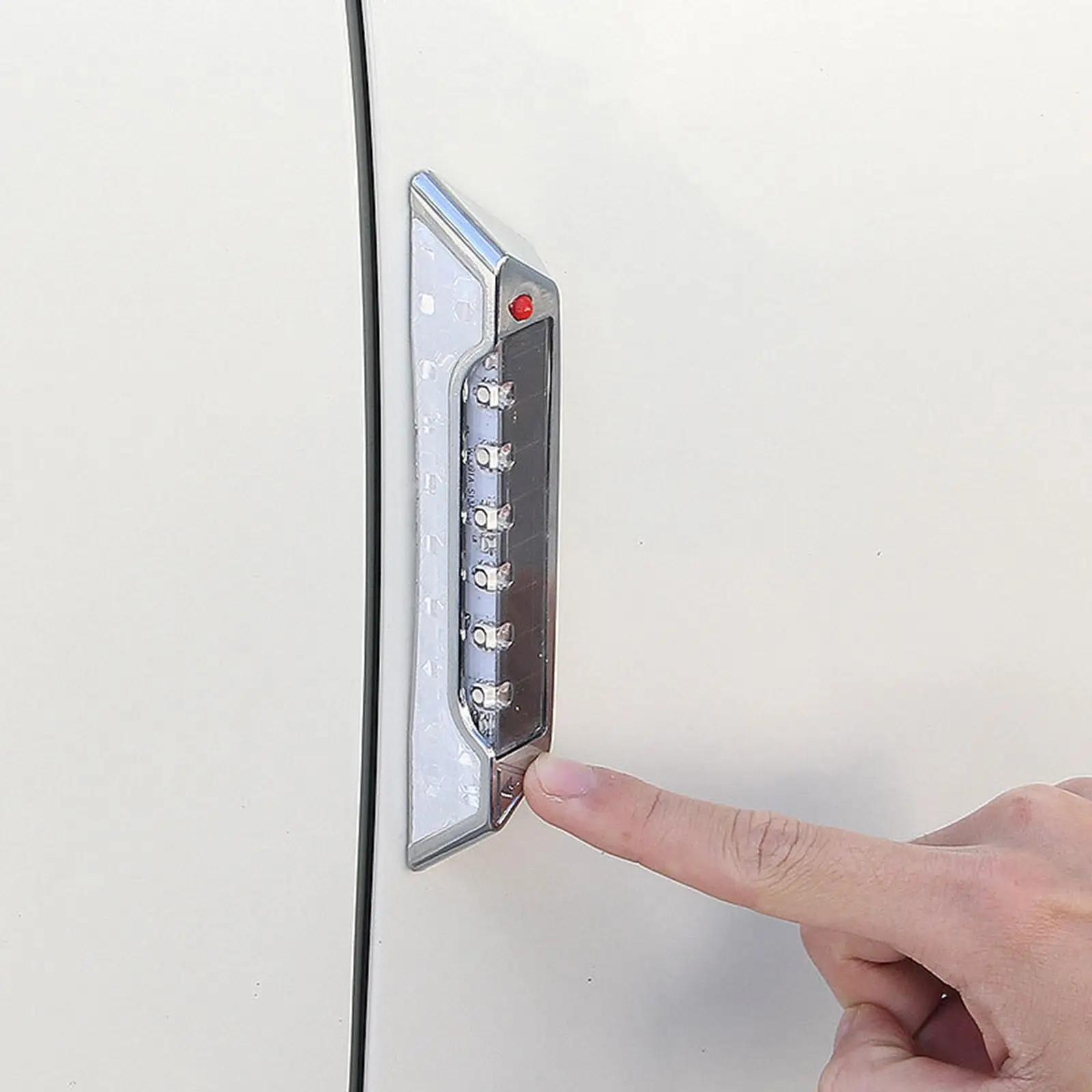 Car LED Warning Light 3.7V Stylish Fit for Trailers Safer Driving Car Doors