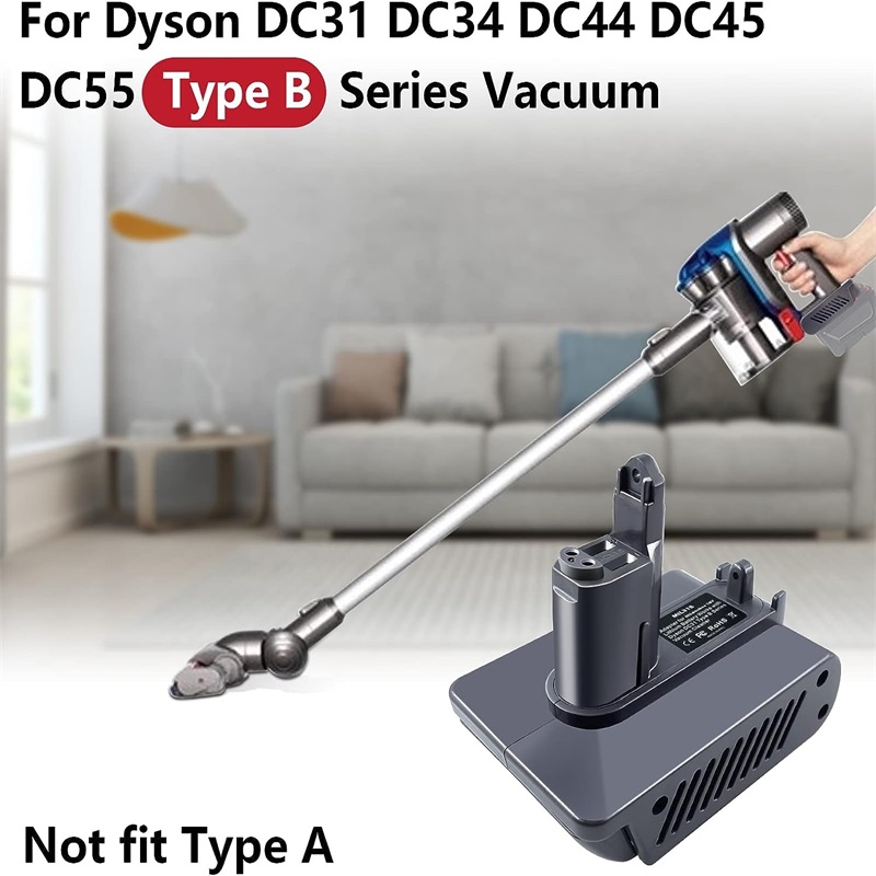 Baterias Convertidas para Dyson Tipo BDC31 DC35