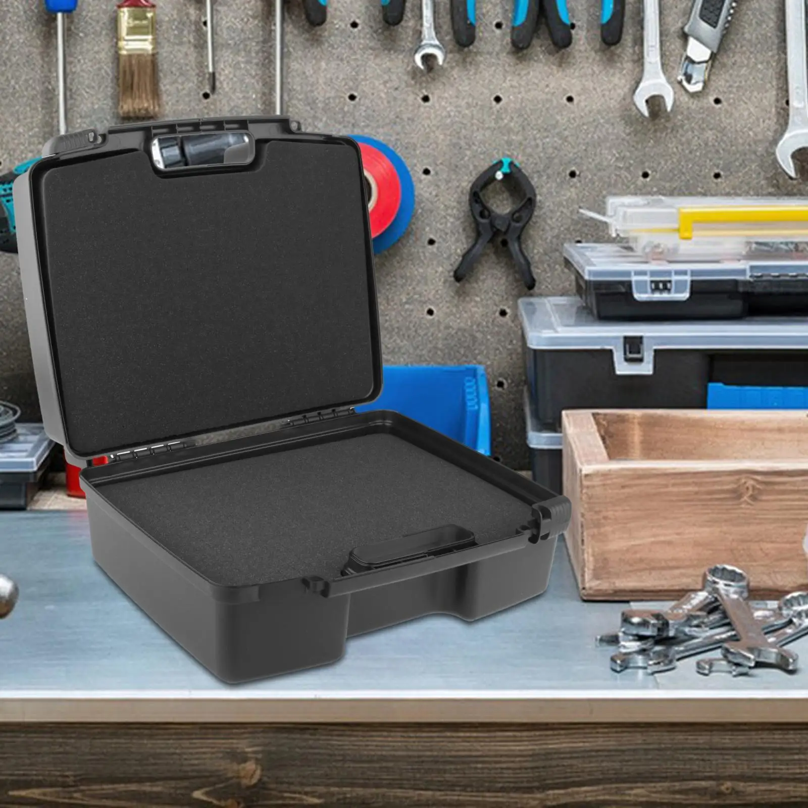 Protect Toolbox Carrying Tool Box Shockproof Durable Parts Storage Organiser for Outdoor