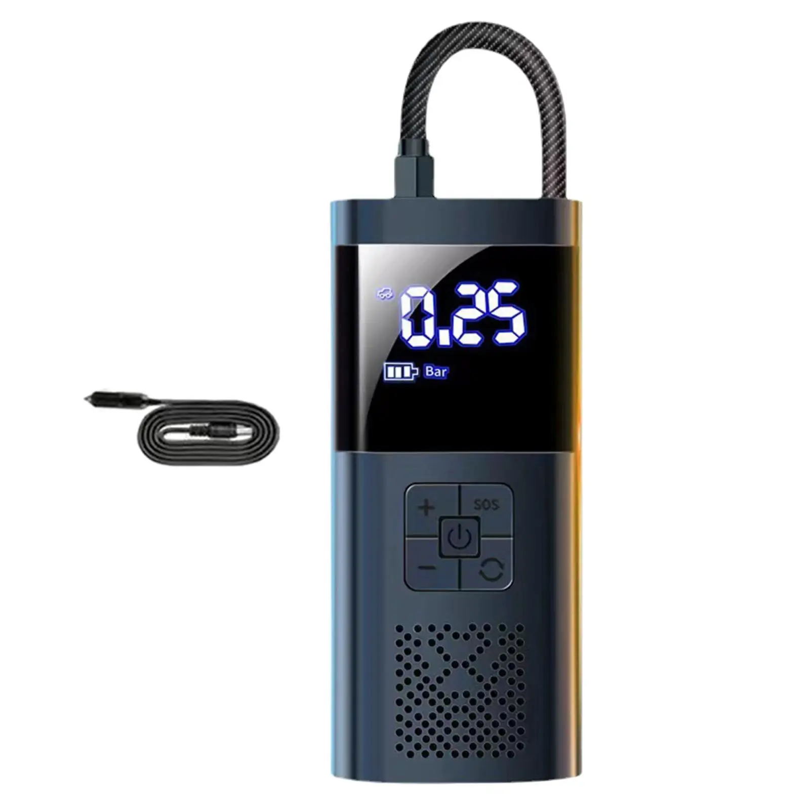 Electrical Air Pump Intelligent Digital Display with Light for Vehicle