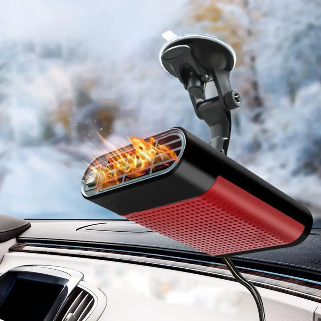 Car Heater Fan Defroster Defogger Portable Anti-Fog Dryer for All Cars
