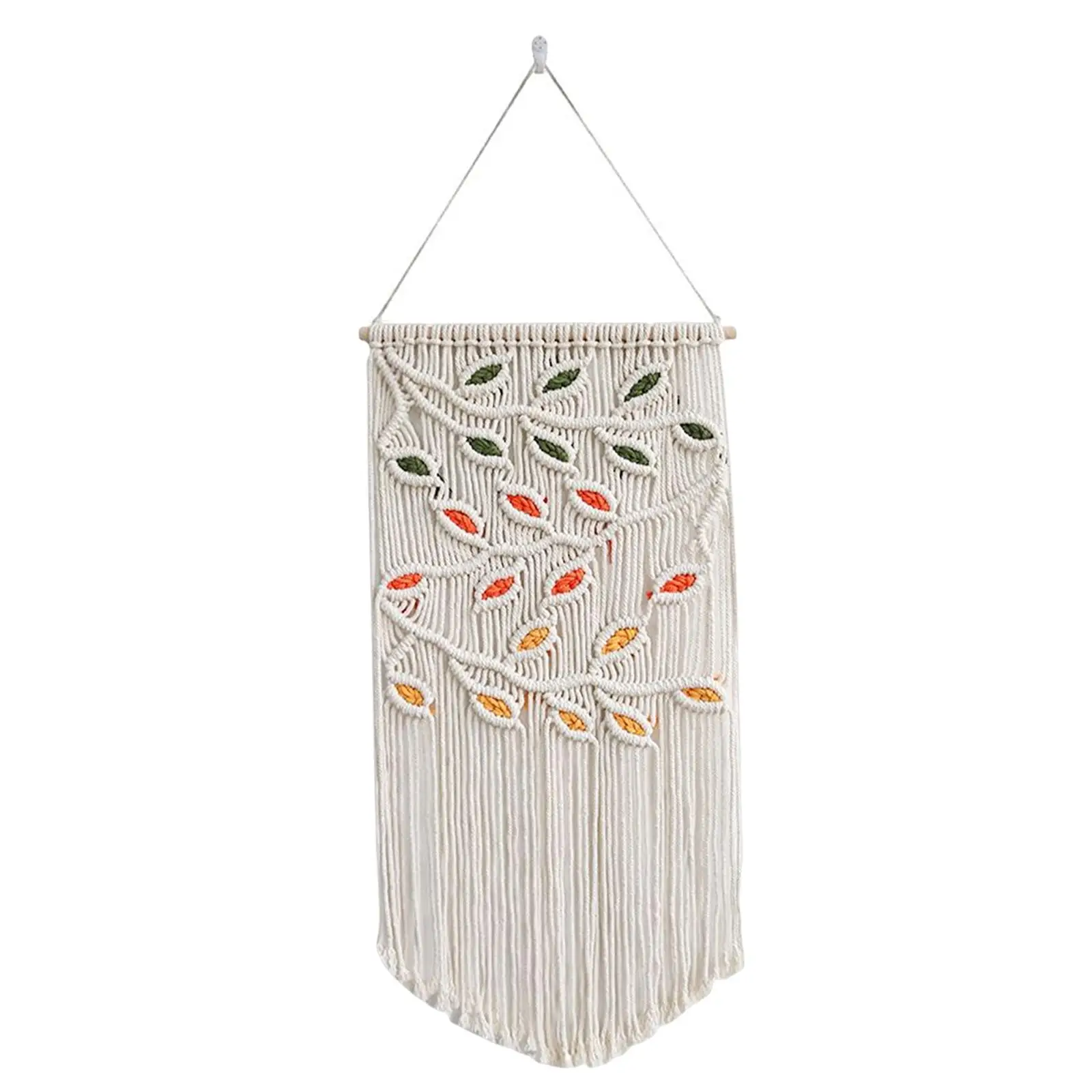 Chic Macrame Wall Hanging Tapestry Boho Tassel Office Decoration for Wedding