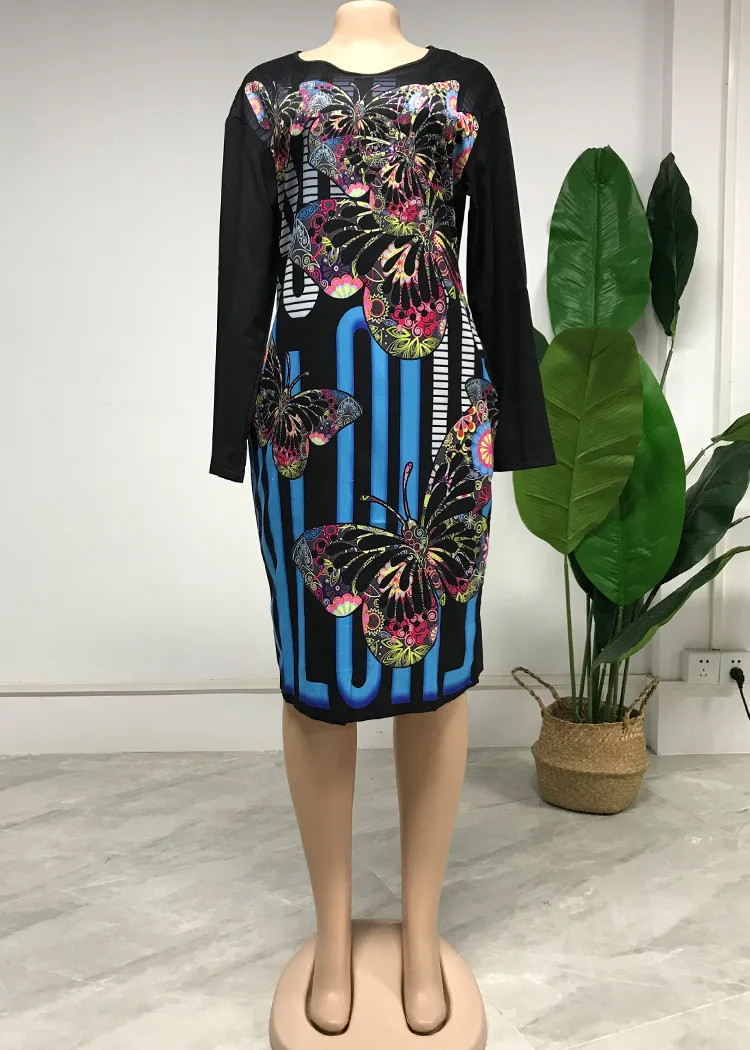 african style clothing Summer New Africa Clothing Fashion Print Dashiki African Dresses for Women Short Casual Dress 2022 african wear for ladies
