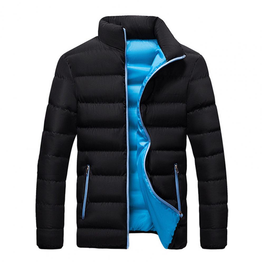 2023 Winter Men's Padded Jacket Middle-aged And Young Large Size Light And Thin Short Padded Jacket Warm Coat