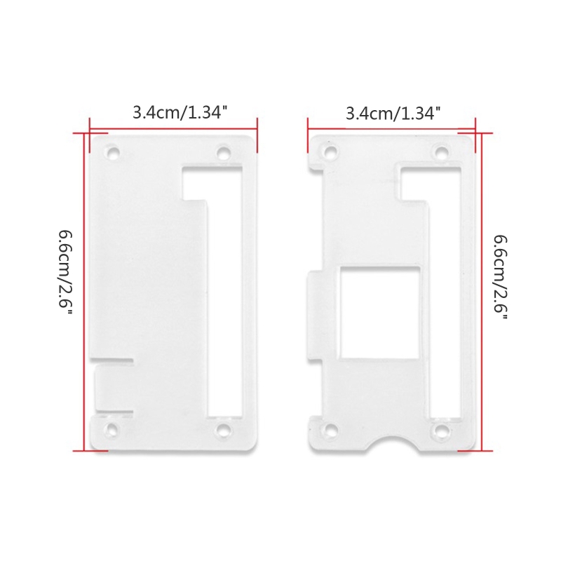 transparentes, RPI Zero 2W, sem placa, 1PC