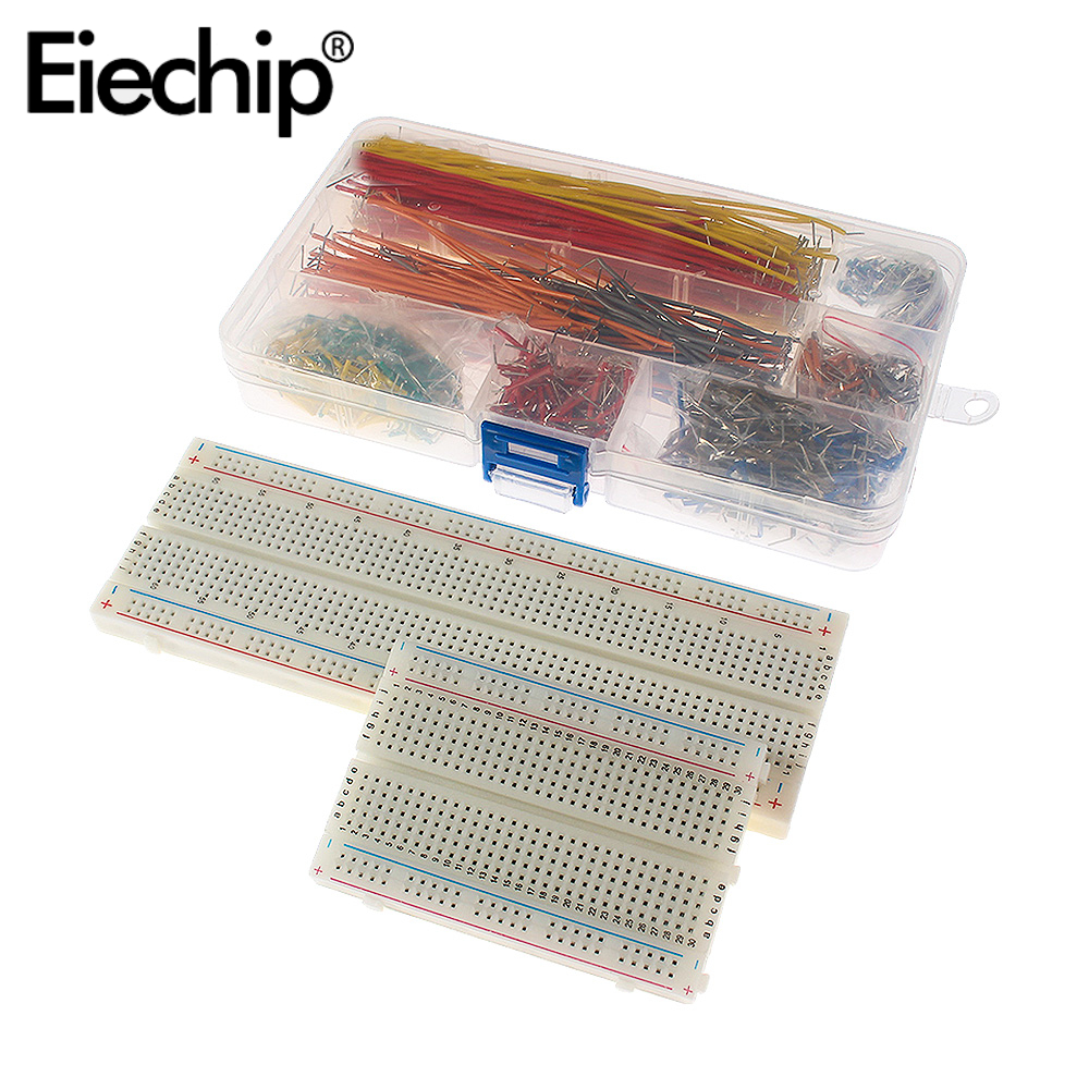 Breadboard Jumper Cable Wire Kit, Solderless PCB