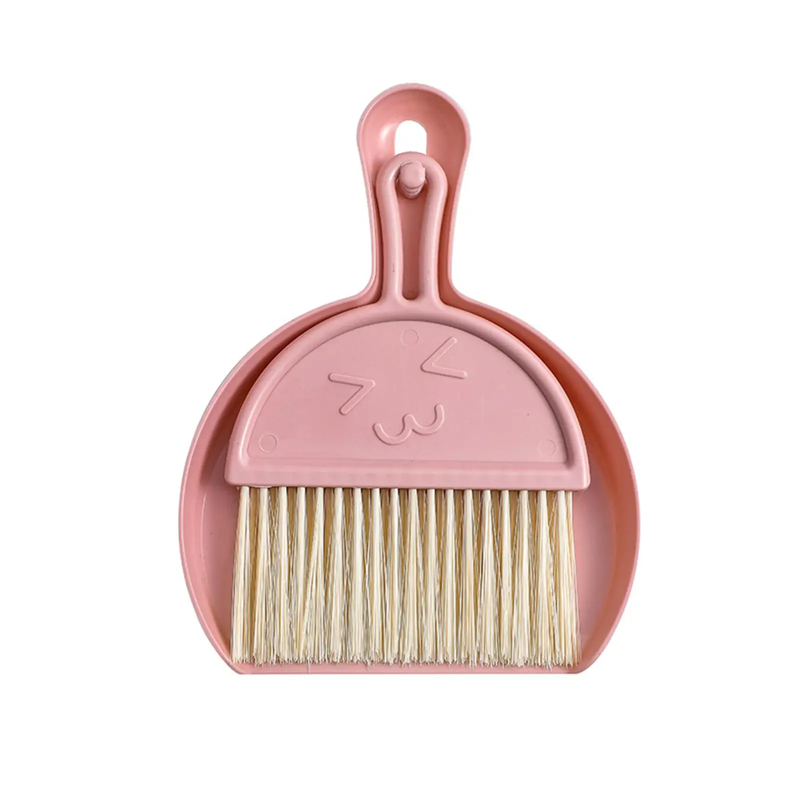 Small Dustpan and Brush Hand Broom Sweeping Tool for Table Sofa Office