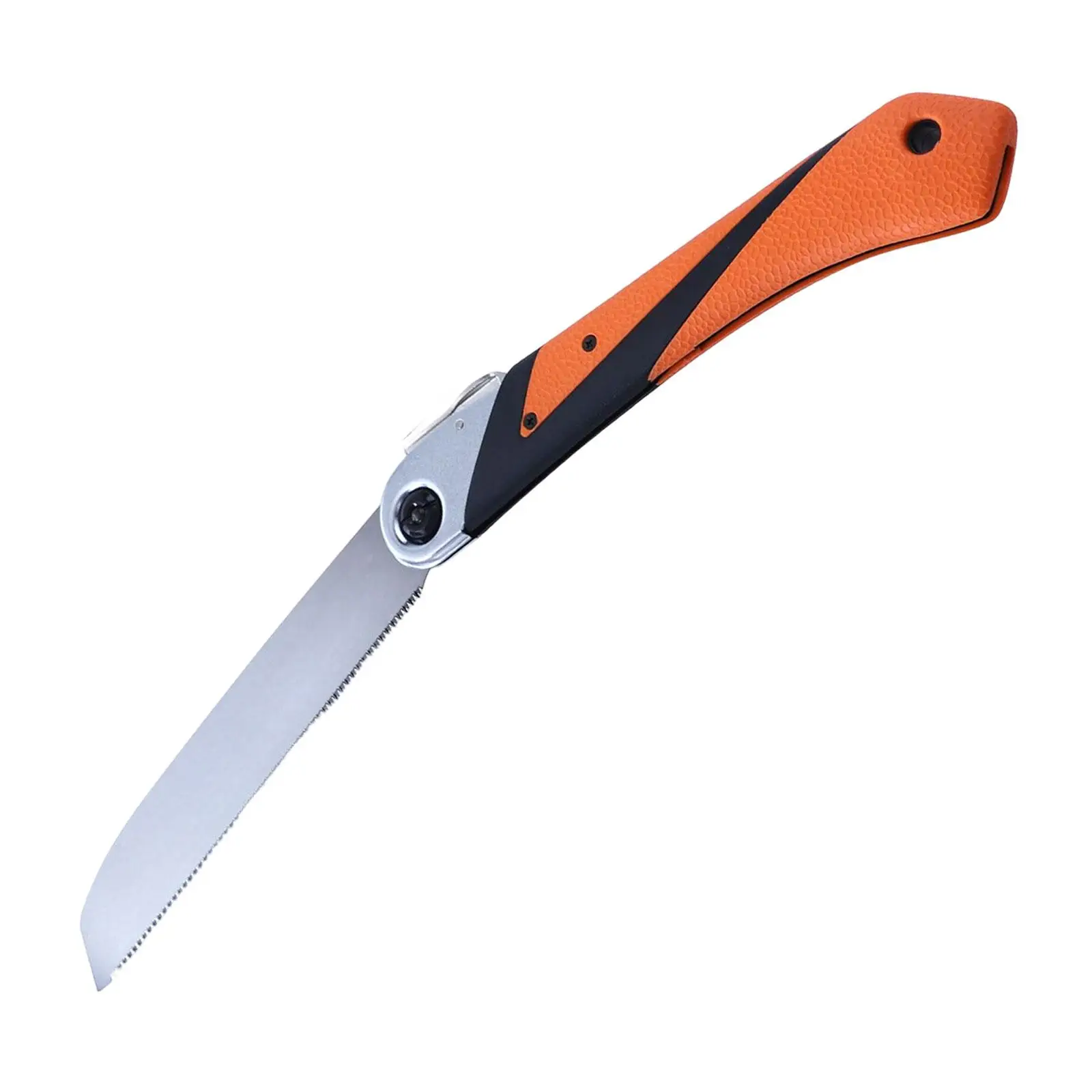 Portable Folding Saw Efficient Sawing Three Sided Grinding Saw Pruning Saw for Outdoor Activities Backpacking Garden Hiking