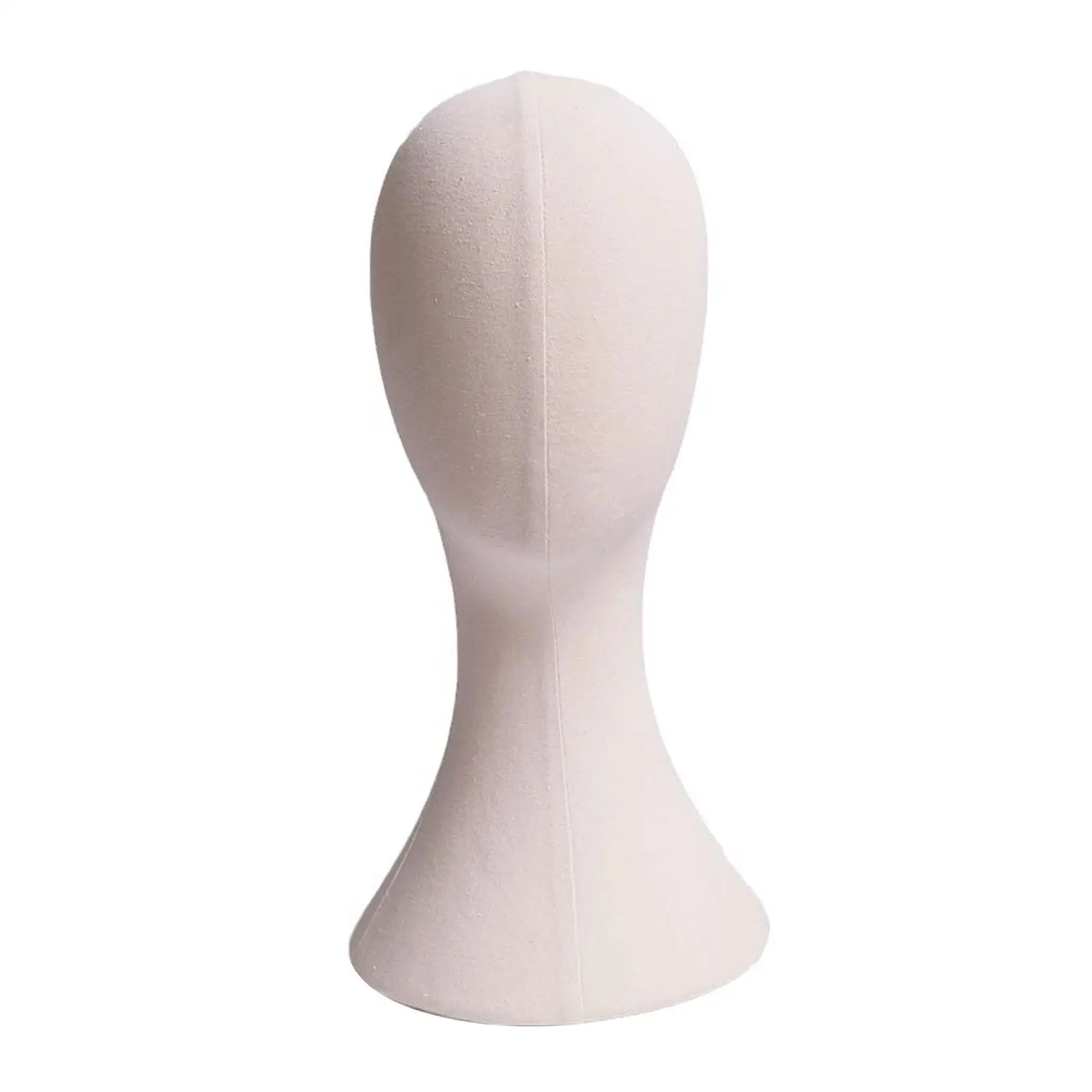Mannequin Head Round Base Mannequin Manikin Head Height 15.55`` Hair Display Stand for Display Hat Headphone Glasses Cap Styling
