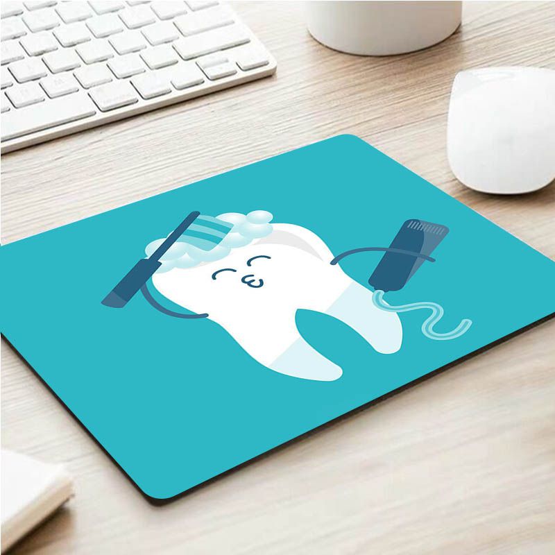 Cute Cartoon Tooth Mouse Pad