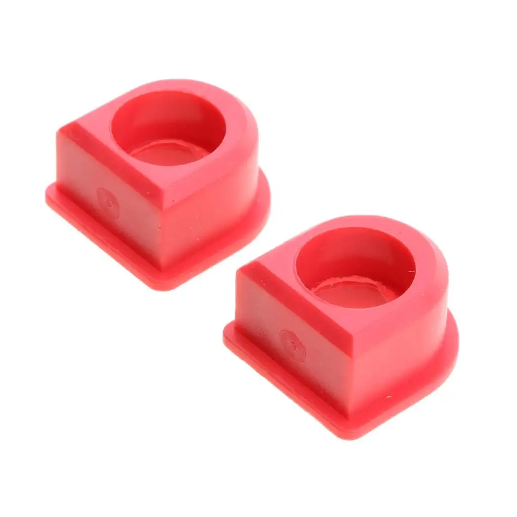 2 Pieces Battery Quick Connect/Disconnect Wire Harness Plug Waterproof Cap Red