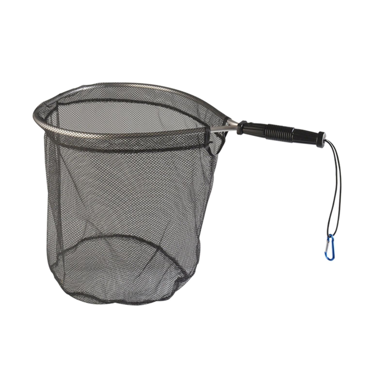 Fishing Mesh Net Portable Fish Catching Net Fishing Landing Net for Kayak Outdoor Freshwater Saltwater Boat Fishing Accessories