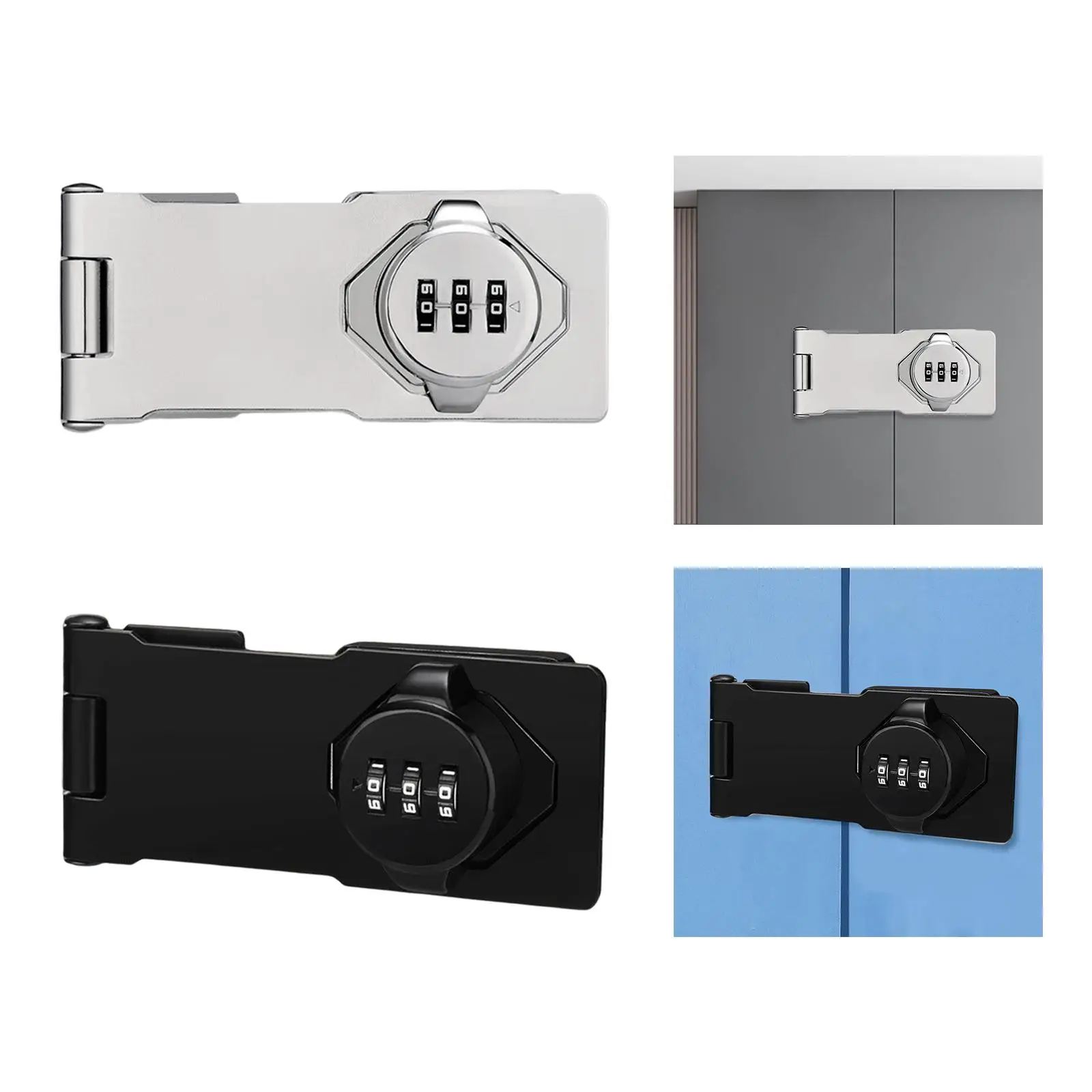 Cabinet Door Lock Office File Cabinet Lock Security Lock for Pet Door Garden