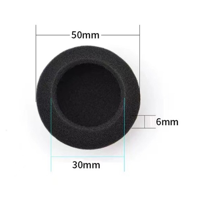 Cuscinetti Auricolari Per Cuffie Logitech - 6 Pezzi Memory Foam, Compatibili H330/H340/H390 - Foto 3