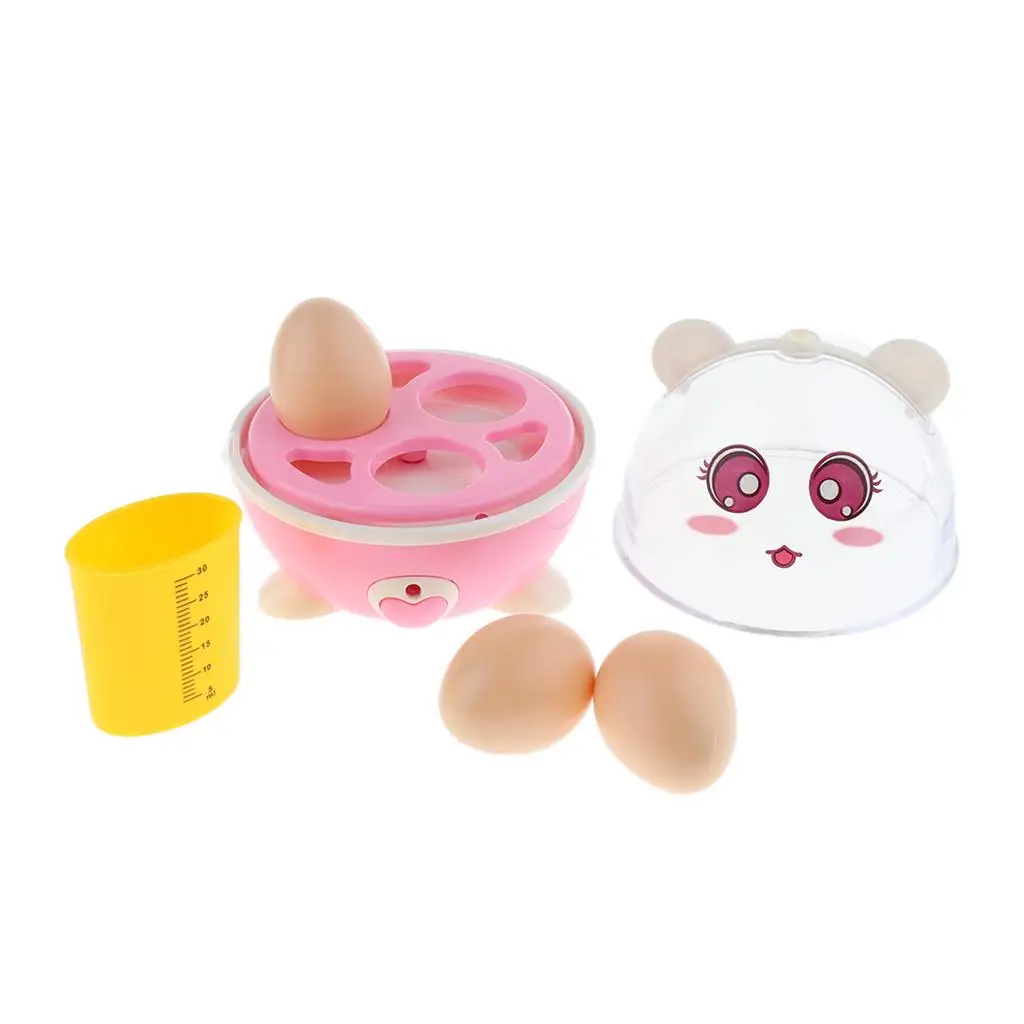 Egg Cooker Kitchen Educational Toy Set Pretend Play Playset for Kids