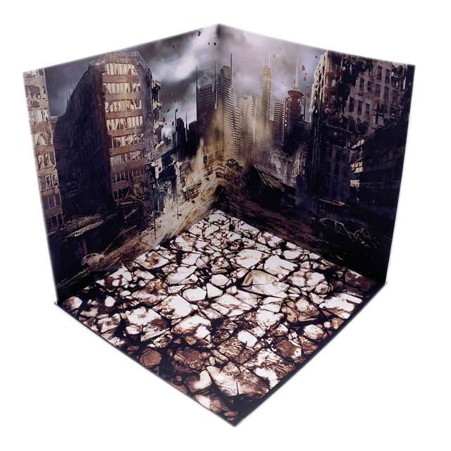 1:12 Backdrop Scene Model Simulation Collection Scene Photo Board Layout Display Background Board Scene for Decoration Accessory