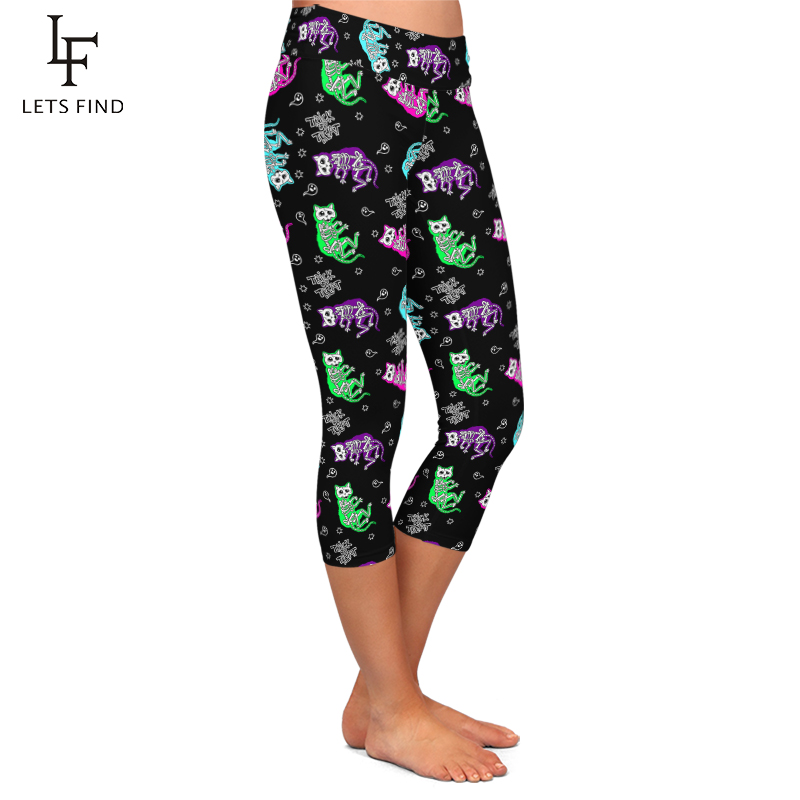 feminino capri leggings moda de fitness macio