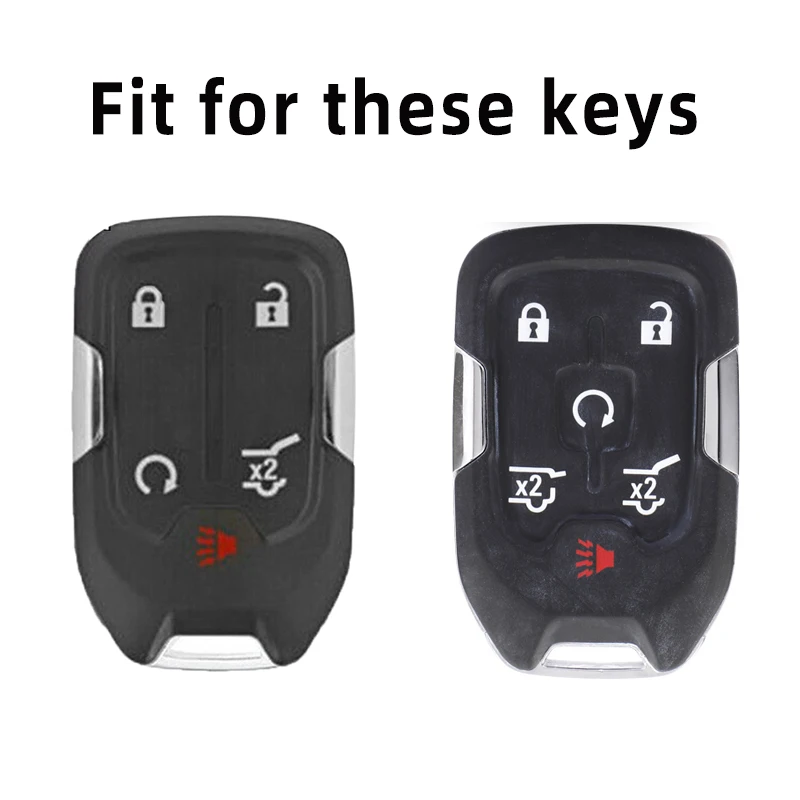 Funda de TPU para llave de coche con diseño compatible de 5/6 botones