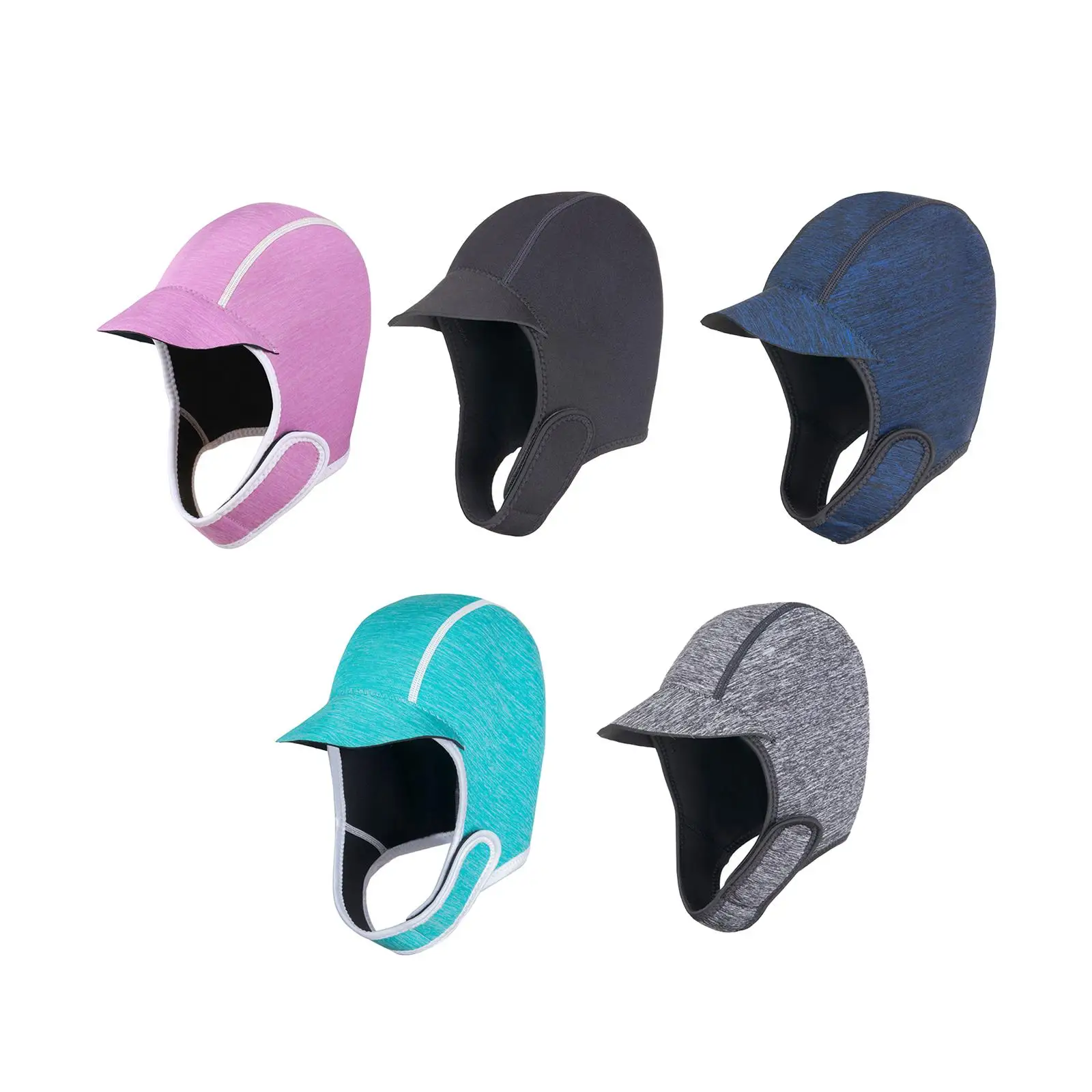 2mm neoprene wetsuit hood, ear protection, elasticated dive hood cap